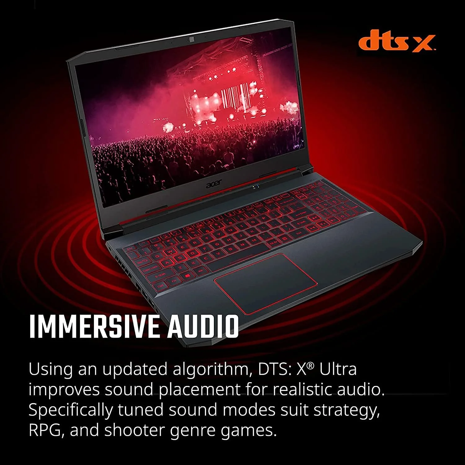 لپ تاپ گیمینگ ایسر نیترو 5، صفحه نمایش 15.6 اینچی FHD 144Hz IPS، پردازنده Intel Core i5-10300H، کارت گرافیک NVIDIA GeForce RTX 3050، رم 32 گیگابایتی، SSD NVMe PCIe 1 ترابایتی، صفحه کلید با نور پس زمینه، ویندوز 10 هوم، Intel Wi-Fi 6 لپ تاپ گیمینگ ایسر نیترو 5، صفحه نمایش 15.6 اینچی FHD 144Hz IPS، پردازنده Intel Core i5-10300H، کارت گرافیک NVIDIA GeForce RTX 3050، رم 32 گیگابایتی، SSD NVMe PCIe 1 ترابایتی، صفحه کلید با نور پس زمینه، ویندوز 10 هوم، Intel Wi-Fi 6