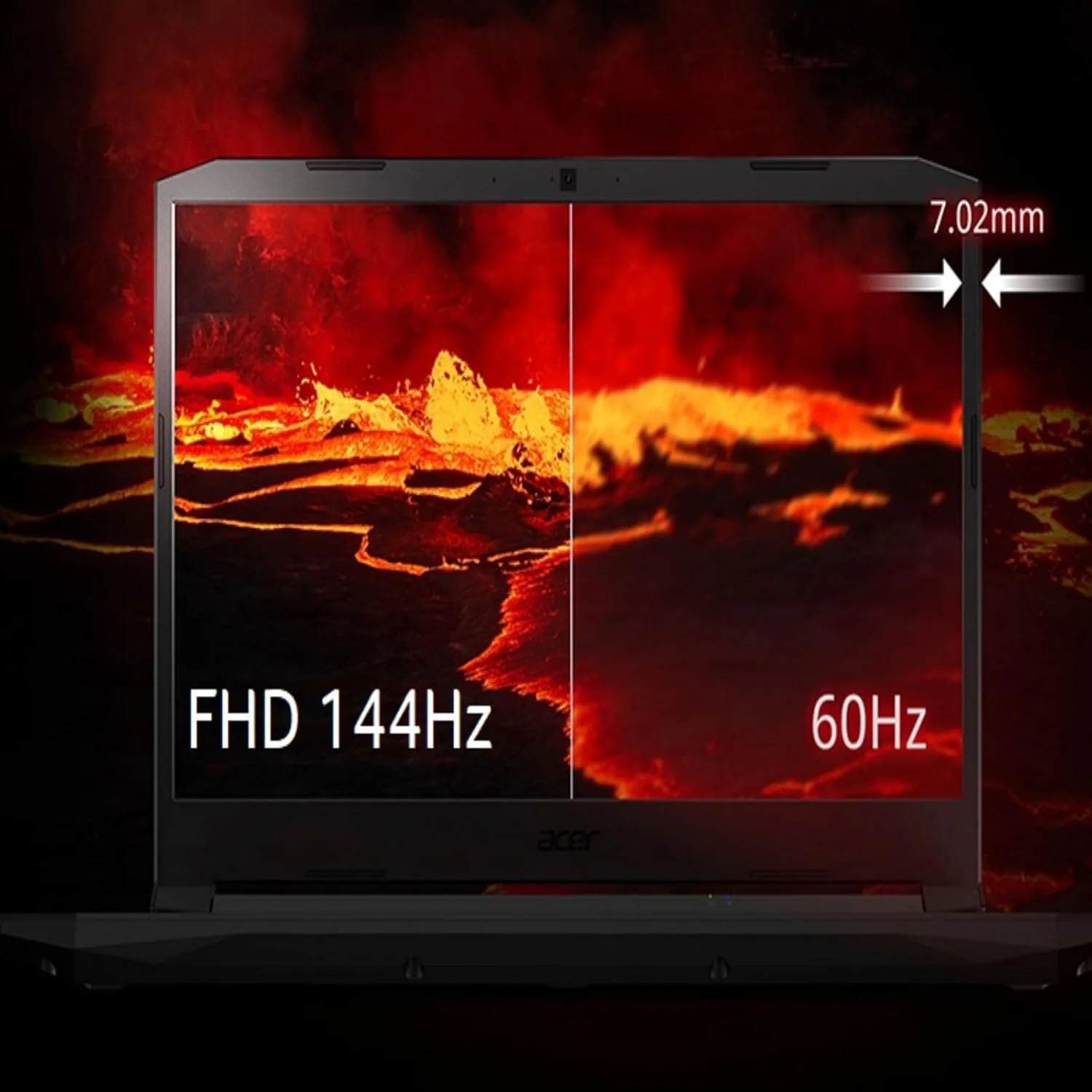 لپ تاپ گیمینگ ایسر Nitro 5 AN517-42 | AMD Ryzen 7 6800H | GeForce RTX 3070 | صفحه نمایش 17.3 اینچی FHD (1920 x 1080) 16:9 144 هرتز | 16 گیگابایت رم DDR5 | 1 ترابایت SSD | ویندوز 11 | کیبورد با نور پس زمینه RGB | مشکی | TWE لپ تاپ گیمینگ ایسر Nitro 5 AN517-42 | AMD Ryzen 7 6800H | GeForce RTX 3070 | صفحه نمایش 17.3 اینچی FHD (1920 x 1080) 16:9 144 هرتز | 16 گیگابایت رم DDR5 | 1 ترابایت SSD | ویندوز 11 | کیبورد با نور پس زمینه RGB | مشکی | TWE