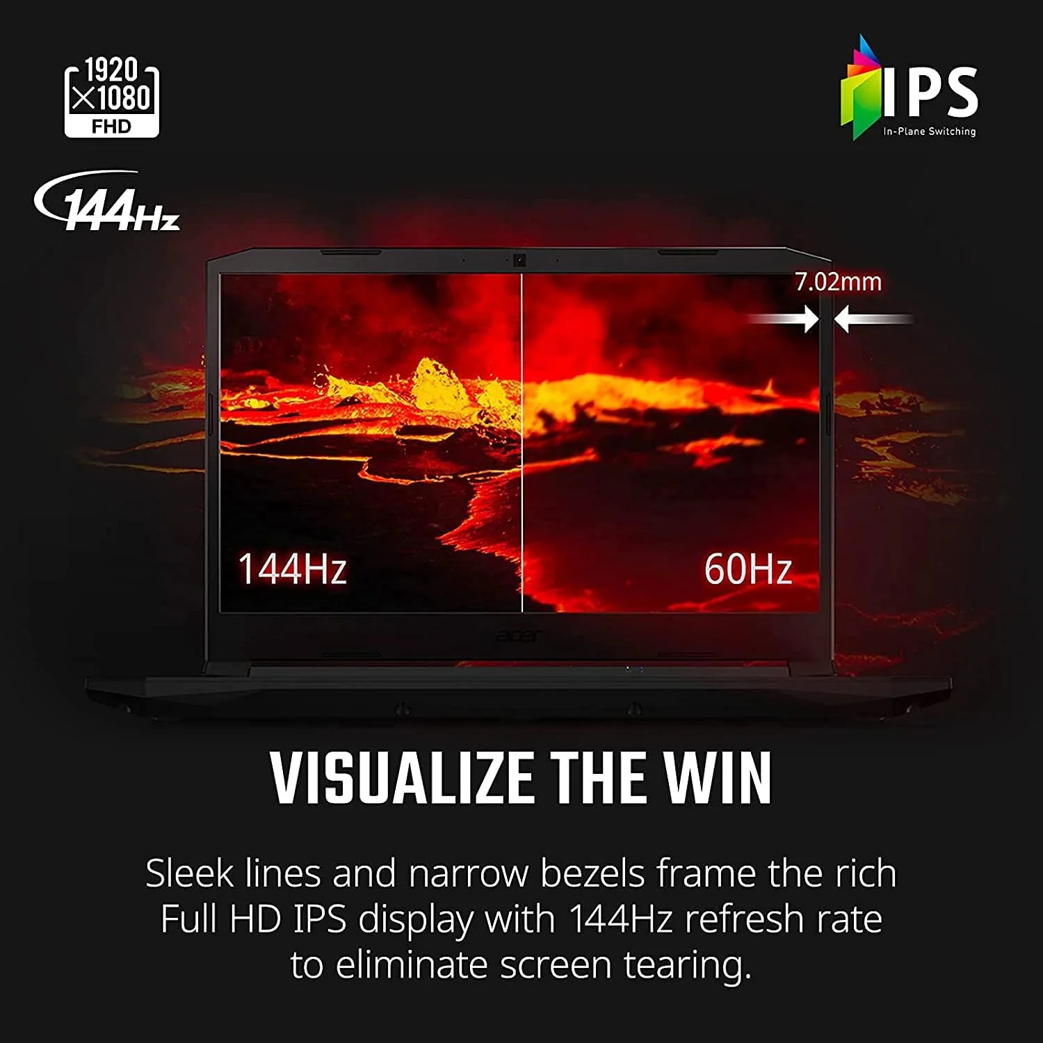لپ تاپ گیمینگ ایسر Nitro 5 AN515 | پردازنده Intel Core i5-10300H تا 4.5 گیگاهرتز | کارت گرافیک NVIDIA GeForce RTX 3050 | صفحه نمایش 15.6 اینچی FHD 144Hz IPS | 8 گیگابایت DDR4 | 512 گیگابایت NVMe SSD | Intel Wi-Fi 6 | کیبورد با نور پس زمینه | پارچه TWE لپ تاپ گیمینگ ایسر Nitro 5 AN515 | پردازنده Intel Core i5-10300H تا 4.5 گیگاهرتز | کارت گرافیک NVIDIA GeForce RTX 3050 | صفحه نمایش 15.6 اینچی FHD 144Hz IPS | 8 گیگابایت DDR4 | 512 گیگابایت NVMe SSD | Intel Wi-Fi 6 | کیبورد با نور پس زمینه | پارچه TWE