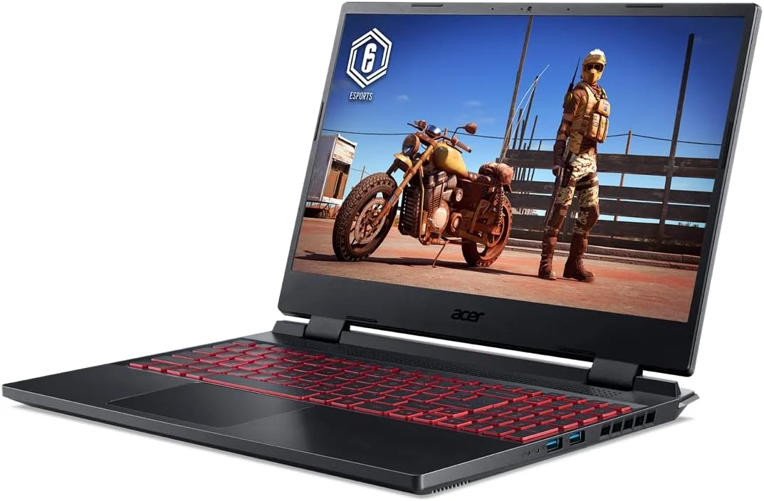 ایسر Nitro 5 جدید 2022 - 15.6 اینچ 144 هرتز IPS - اینتل Core i5 نسل 12 مدل 12500H - NVIDIA GeForce RTX 3050 - Thunderbolt 4 - Killer Wi-Fi 6 - ویندوز 11 - لپ تاپ گیمینگ به همراه پد ماوس (8 گیگابایت رم | 512 گیگابایت PCIe SSD)