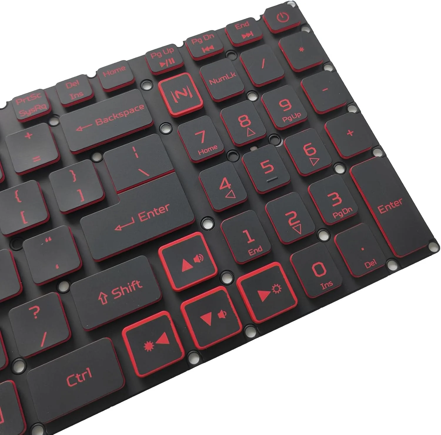 کیبورد جایگزین WWGTMC برای لپ تاپ های Acer Nitro 5 AN515-55 AN515-56 AN515-57 AN515-58 AN515-45, AN517-52 AN517-53 AN517-57 AN517-41 AN517-45, Predator Helios 300 PH315-54 PH315-55 PH317-51 کیبورد جایگزین WWGTMC برای لپ تاپ های Acer Nitro 5 AN515-55 AN515-56 AN515-57 AN515-58 AN515-45, AN517-52 AN517-53 AN517-57 AN517-41 AN517-45, Predator Helios 300 PH315-54 PH315-55 PH317-51
