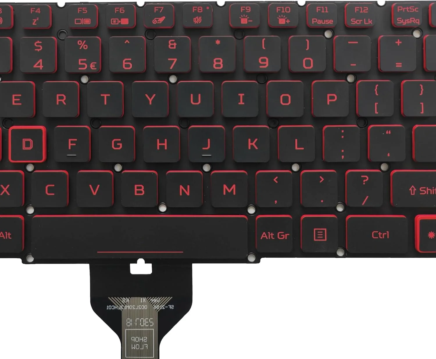 کیبورد جایگزین WWGTMC برای لپ تاپ های Acer Nitro 5 AN515-55 AN515-56 AN515-57 AN515-58 AN515-45, AN517-52 AN517-53 AN517-57 AN517-41 AN517-45, Predator Helios 300 PH315-54 PH315-55 PH317-51 کیبورد جایگزین WWGTMC برای لپ تاپ های Acer Nitro 5 AN515-55 AN515-56 AN515-57 AN515-58 AN515-45, AN517-52 AN517-53 AN517-57 AN517-41 AN517-45, Predator Helios 300 PH315-54 PH315-55 PH317-51