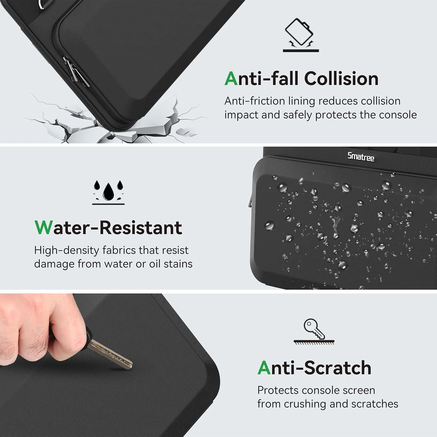 کیف شانه ای لپ تاپ Smatree CityShield برای لپ تاپ 17 اینچی Acer PREDATOR TRITON 17 X، برای لپ تاپ 16 اینچی Acer Nitro 16 Gaming - AN16-51-56VR، برای لپ تاپ گیمینگ Nitro 16 -AN16-41-R148/R3ZV/R4CY/R1WE/R5KC(MC02) کیف شانه ای لپ تاپ Smatree CityShield برای لپ تاپ 17 اینچی Acer PREDATOR TRITON 17 X، برای لپ تاپ 16 اینچی Acer Nitro 16 Gaming - AN16-51-56VR، برای لپ تاپ گیمینگ Nitro 16 -AN16-41-R148/R3ZV/R4CY/R1WE/R5KC(MC02)