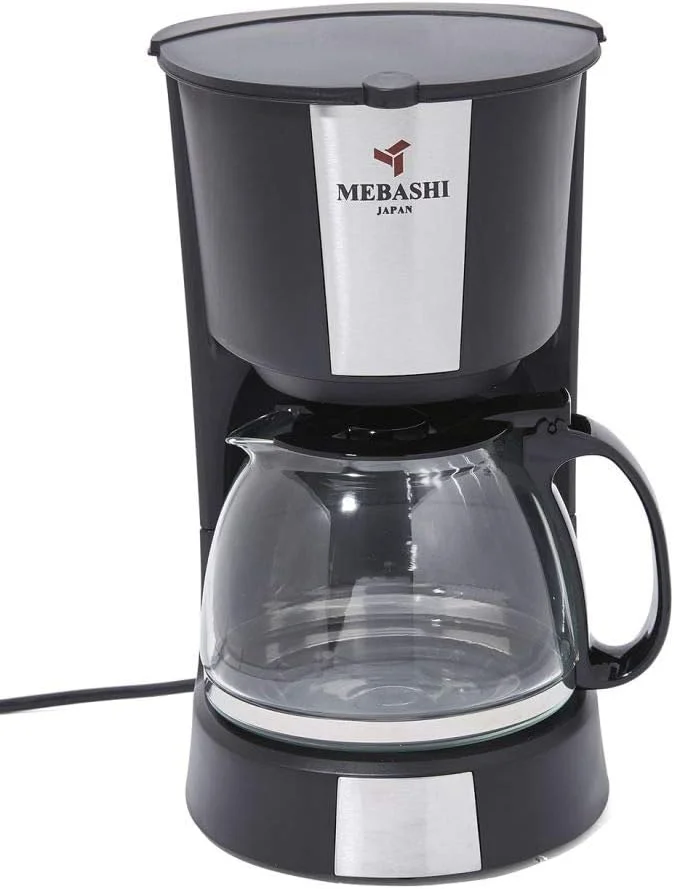 قهوه ساز قطره ای مباشی مدل ME-DCM1004 (900 وات، مشکی/نقره ای/شفاف)