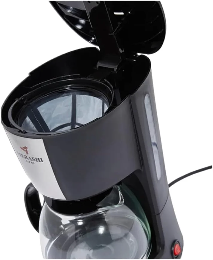 دستگاه قهوه ساز قطره ای مباشی با فیلتر قابل شستشو و صفحه گرم نگهدارنده، ظرفیت 1.2 لیتر، (ME-DCM1004B) (900 وات) دستگاه قهوه ساز قطره ای مباشی با فیلتر قابل شستشو و صفحه گرم نگهدارنده، ظرفیت 1.2 لیتر، (ME-DCM1004B) (900 وات)