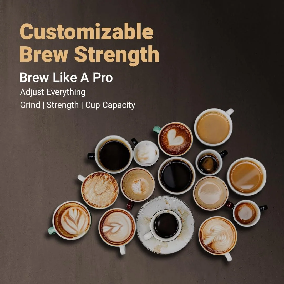 دستگاه قهوه ساز LePresso GrindBrew Pro، قهوه ساز قطره ای با آسیاب مخروطی داخلی، کارافه شیشه ای، مخزن آب 1.35 لیتری، پنل کنترل دیجیتال، عملکرد گرم نگه داشتن، قدرت قابل تنظیم - مشکی دستگاه قهوه ساز LePresso GrindBrew Pro، قهوه ساز قطره ای با آسیاب مخروطی داخلی، کارافه شیشه ای، مخزن آب 1.35 لیتری، پنل کنترل دیجیتال، عملکرد گرم نگه داشتن، قدرت قابل تنظیم - مشکی
