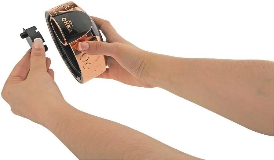 قهوه ساز برقی حرفه ای Arzum Okka، تمام اتوماتیک، مشکی، مسی، OK001B، 1 سال گارانتی در امارات. نسخه امارات قهوه ساز برقی حرفه ای Arzum Okka، تمام اتوماتیک، مشکی، مسی، OK001B، 1 سال گارانتی در امارات. نسخه امارات