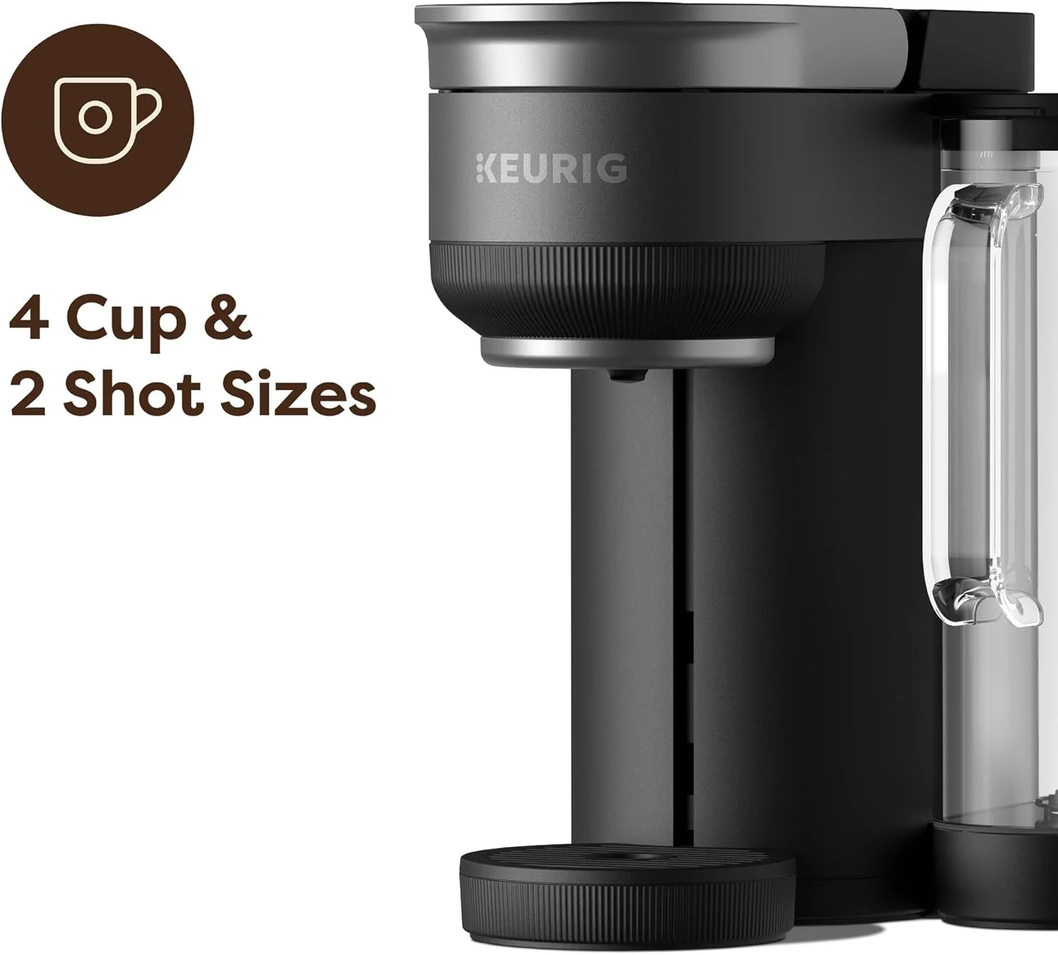 قهوه ساز تک نفره کپسولی Keurig K-Crema، فناوری PressureInfusion و MultiStream، تهیه قهوه با خامه، شات های اسپرسو، قهوه کلاسیک، چای، کاکائو، مخزن قابل جابجایی 72 اونسی قهوه ساز تک نفره کپسولی Keurig K-Crema، فناوری PressureInfusion و MultiStream، تهیه قهوه با خامه، شات های اسپرسو، قهوه کلاسیک، چای، کاکائو، مخزن قابل جابجایی 72 اونسی