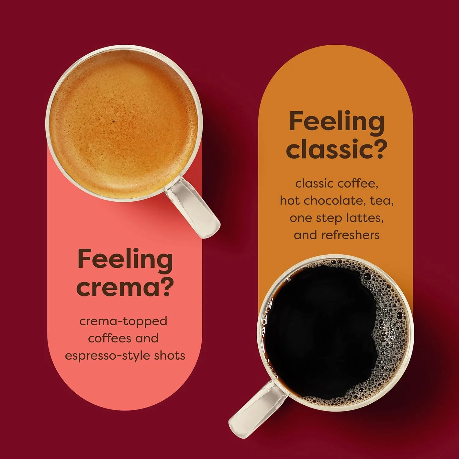 قهوه ساز تک نفره کپسولی Keurig K-Crema، فناوری PressureInfusion و MultiStream، تهیه قهوه با خامه، شات های اسپرسو، قهوه کلاسیک، چای، کاکائو، مخزن قابل جابجایی 72 اونسی قهوه ساز تک نفره کپسولی Keurig K-Crema، فناوری PressureInfusion و MultiStream، تهیه قهوه با خامه، شات های اسپرسو، قهوه کلاسیک، چای، کاکائو، مخزن قابل جابجایی 72 اونسی
