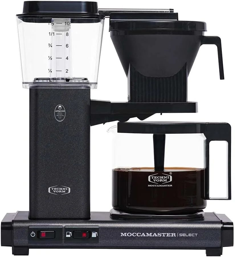 قهوه ساز قطره ای Moccamaster CD Overflow مدل KBG 741 Select - خاکستری سنگی، گرافیتی