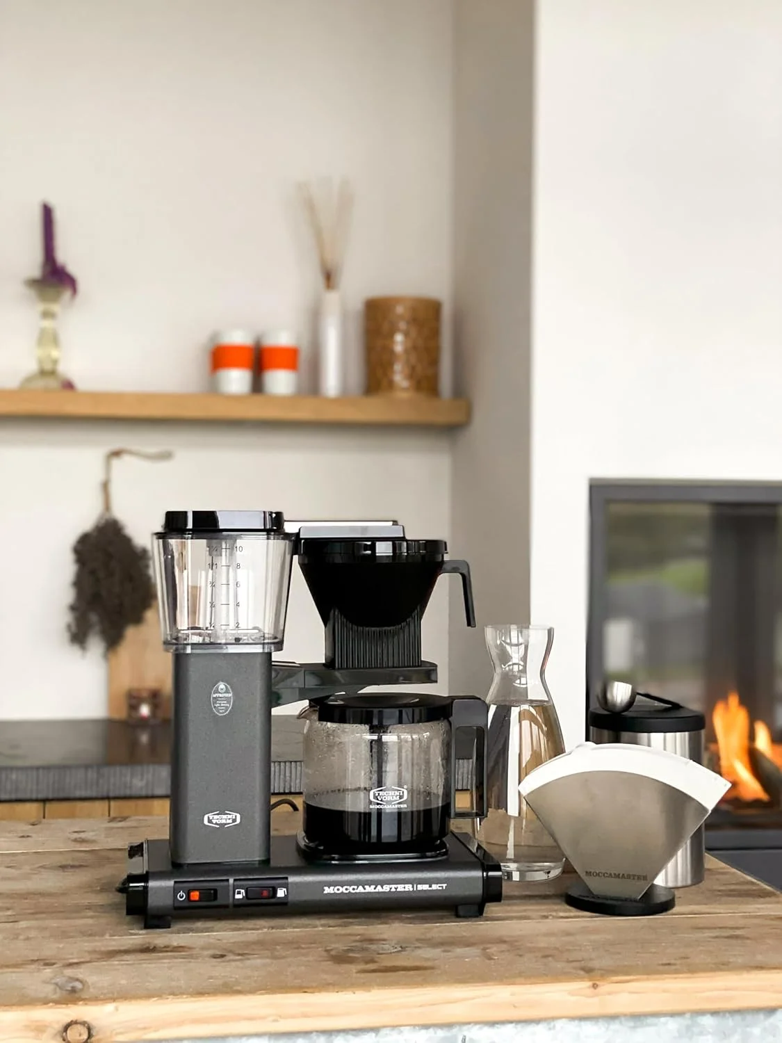 قهوه ساز قطره ای Moccamaster CD Overflow مدل KBG 741 Select - خاکستری سنگی، گرافیتی قهوه ساز قطره ای Moccamaster CD Overflow مدل KBG 741 Select - خاکستری سنگی، گرافیتی