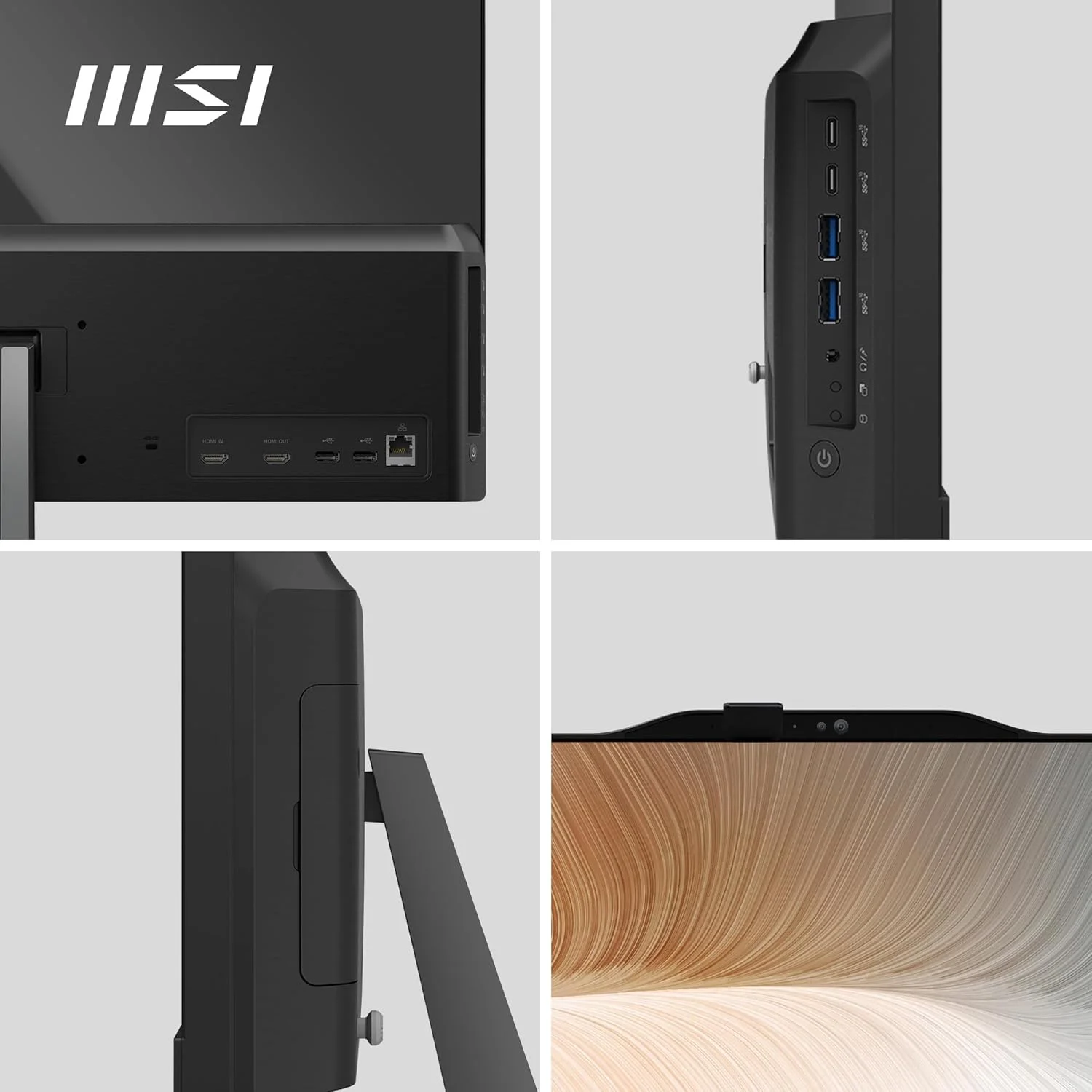 کامپیوتر همه کاره MSI Modern AM242 12M-1244IT - صفحه نمایش 23.8 اینچی IPS، پردازنده Intel Core i5-1235U، رزولوشن 1920x1080 (FHD)، زمان پاسخگویی 14 میلیثانیه، 8 گیگابایت رم (DDR4 SDRAM)، 512 گیگابایت SSD، شامل کیبورد و ماوس سیمی، وبکم داخلی - Windows 11 Home کامپیوتر همه کاره MSI Modern AM242 12M-1244IT - صفحه نمایش 23.8 اینچی IPS، پردازنده Intel Core i5-1235U، رزولوشن 1920x1080 (FHD)، زمان پاسخگویی 14 میلیثانیه، 8 گیگابایت رم (DDR4 SDRAM)، 512 گیگابایت SSD، شامل کیبورد و ماوس سیمی، وبکم داخلی - Windows 11 Home