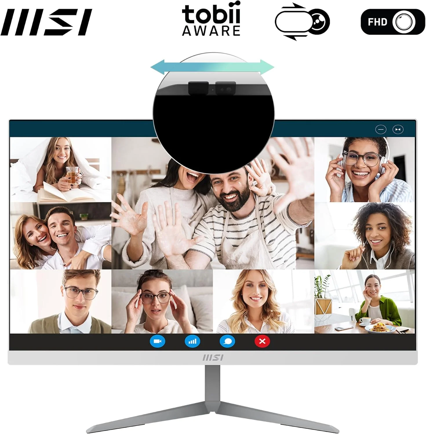 کامپیوتر همه کاره MSI Modern AM242 12M-644IT، صفحه نمایش 23.8 اینچی IPS، رزولوشن 1920x1080 (FHD)، پردازنده Intel Core i5-1235U، رم 8 گیگابایتی، SSD (512 گیگابایتی)، بدون لمس، ویندوز 11 هوم، سفید کامپیوتر همه کاره MSI Modern AM242 12M-644IT، صفحه نمایش 23.8 اینچی IPS، رزولوشن 1920x1080 (FHD)، پردازنده Intel Core i5-1235U، رم 8 گیگابایتی، SSD (512 گیگابایتی)، بدون لمس، ویندوز 11 هوم، سفید
