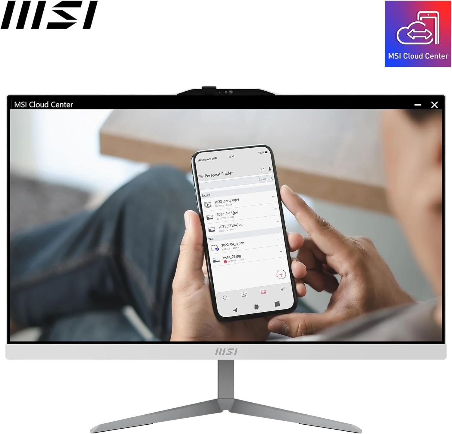 کامپیوتر همه کاره MSI Modern AM242 12M-644IT، صفحه نمایش 23.8 اینچی IPS، رزولوشن 1920x1080 (FHD)، پردازنده Intel Core i5-1235U، رم 8 گیگابایتی، SSD (512 گیگابایتی)، بدون لمس، ویندوز 11 هوم، سفید کامپیوتر همه کاره MSI Modern AM242 12M-644IT، صفحه نمایش 23.8 اینچی IPS، رزولوشن 1920x1080 (FHD)، پردازنده Intel Core i5-1235U، رم 8 گیگابایتی، SSD (512 گیگابایتی)، بدون لمس، ویندوز 11 هوم، سفید