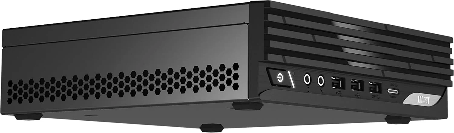 کامپیوتر رومیزی MSI Pro DP21، پردازنده Intel Core i7-14700، vPRO، UHD 770، حافظه 32 گیگابایتی، SSD 1 ترابایتی، WiFi 6E، ویندوز 11 پرو، 3 سال گارانتی (14MQ-002US)