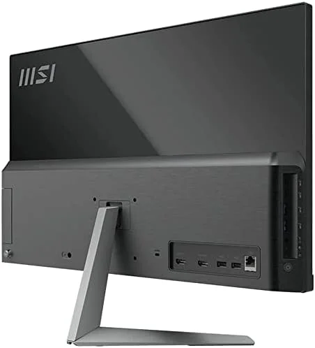 کامپیوتر همه کاره MSI مدل MODERN AM241 11M، مشکی، 23.8 اینچ FHD، پردازنده INTEL PENTIUM GOLD 7505 (چهار هسته ای)، 4 گیگابایت رم، 128 گیگابایت SSD، ویندوز 11 پروفشنال