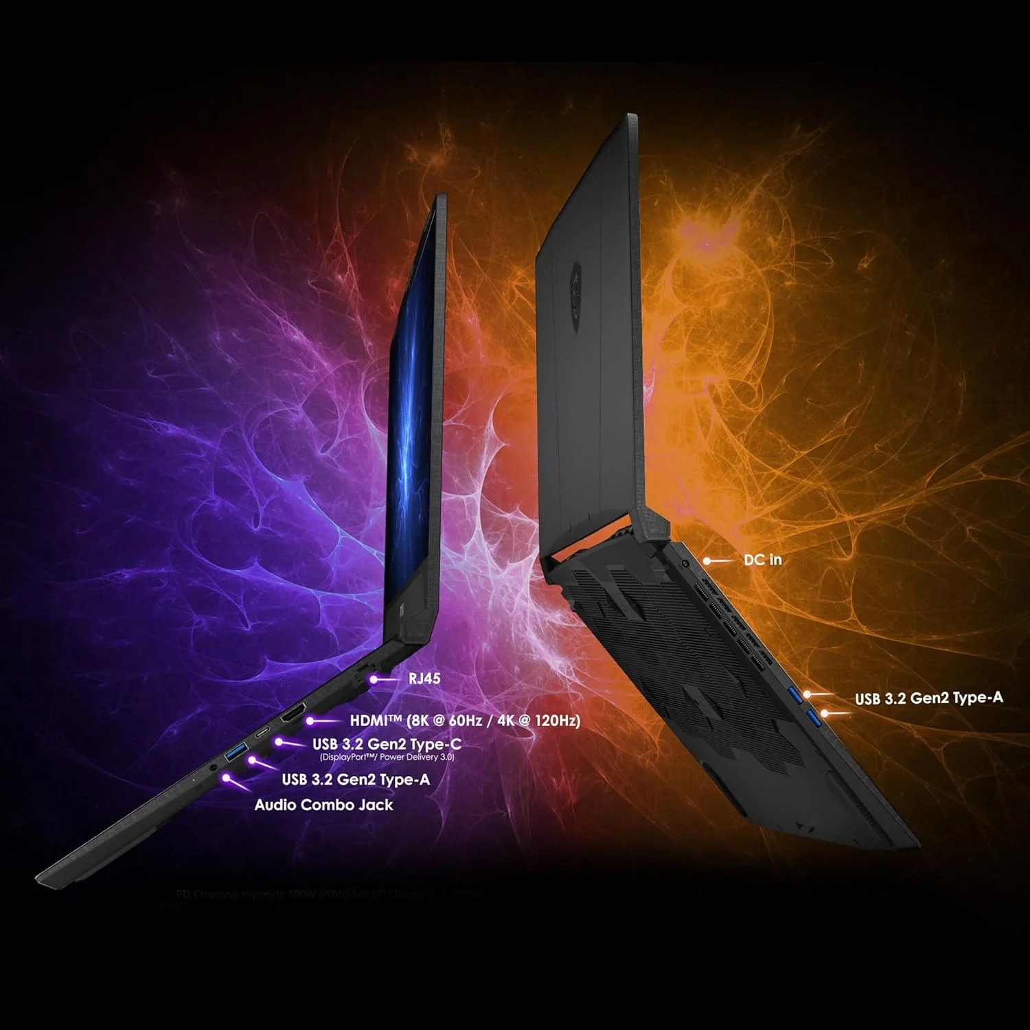 لپ تاپ گیمینگ MSI Katana 15 HX B14WEK (مشکی) | کارت گرافیک NVDIA RTX 5050 8GB | پردازنده Intel Core i7-14650HX | رم 16GB | حافظه SSD 1TB | صفحه نمایش 15.6 اینچ FHD (1920x1080) با نرخ 144Hz | ویندوز 11 هوم [9S7-1587C1-221]