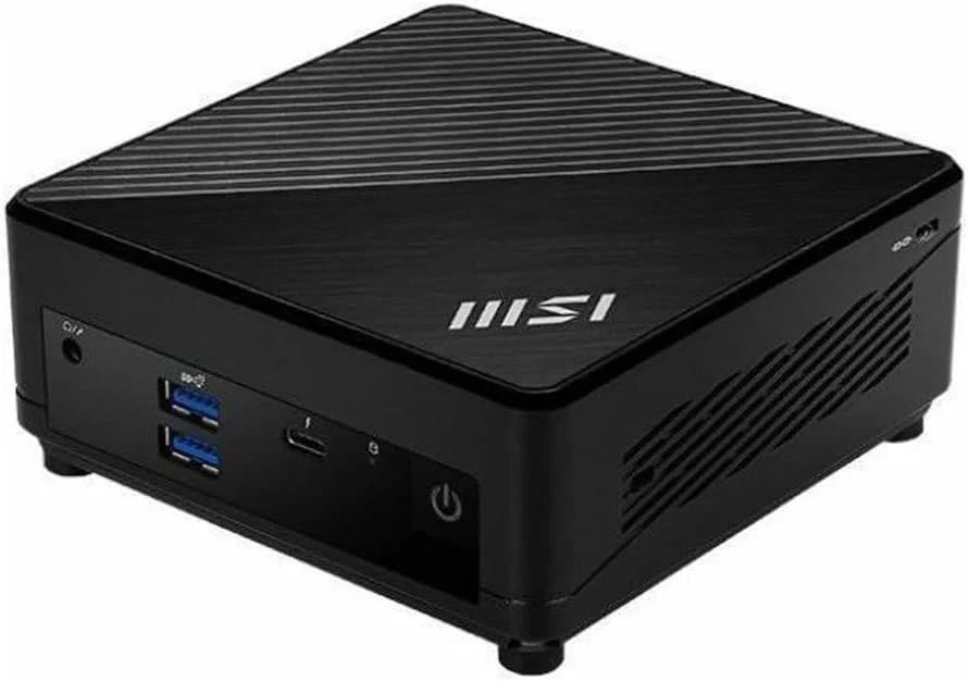 کامپیوتر رومیزی مینی MSI Cubi 5 12M-444US، پردازنده Intel Core i5-1235U 1.3GHz، رم 8 گیگابایت، SSD 500 گیگابایت، ویندوز 11 پرو، مشکی