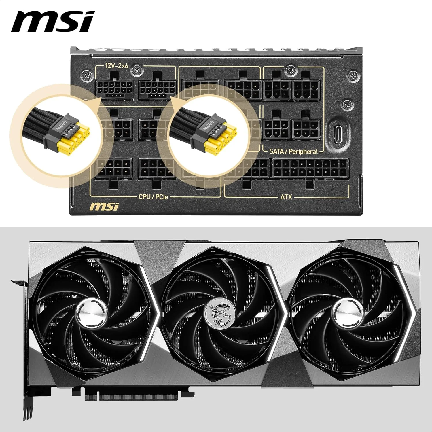 منبع تغذیه گیمینگ MSI MEG Ai1600T PCIE5 ATX 3.1 - فول ماژولار - دارای گواهینامه 80 Plus Titanium با توان 1600 وات - خازن های 100% ژاپنی 105 درجه سانتیگراد - ATX PSU - دارای 12 سال گارانتی منبع تغذیه گیمینگ MSI MEG Ai1600T PCIE5 ATX 3.1 - فول ماژولار - دارای گواهینامه 80 Plus Titanium با توان 1600 وات - خازن های 100% ژاپنی 105 درجه سانتیگراد - ATX PSU - دارای 12 سال گارانتی