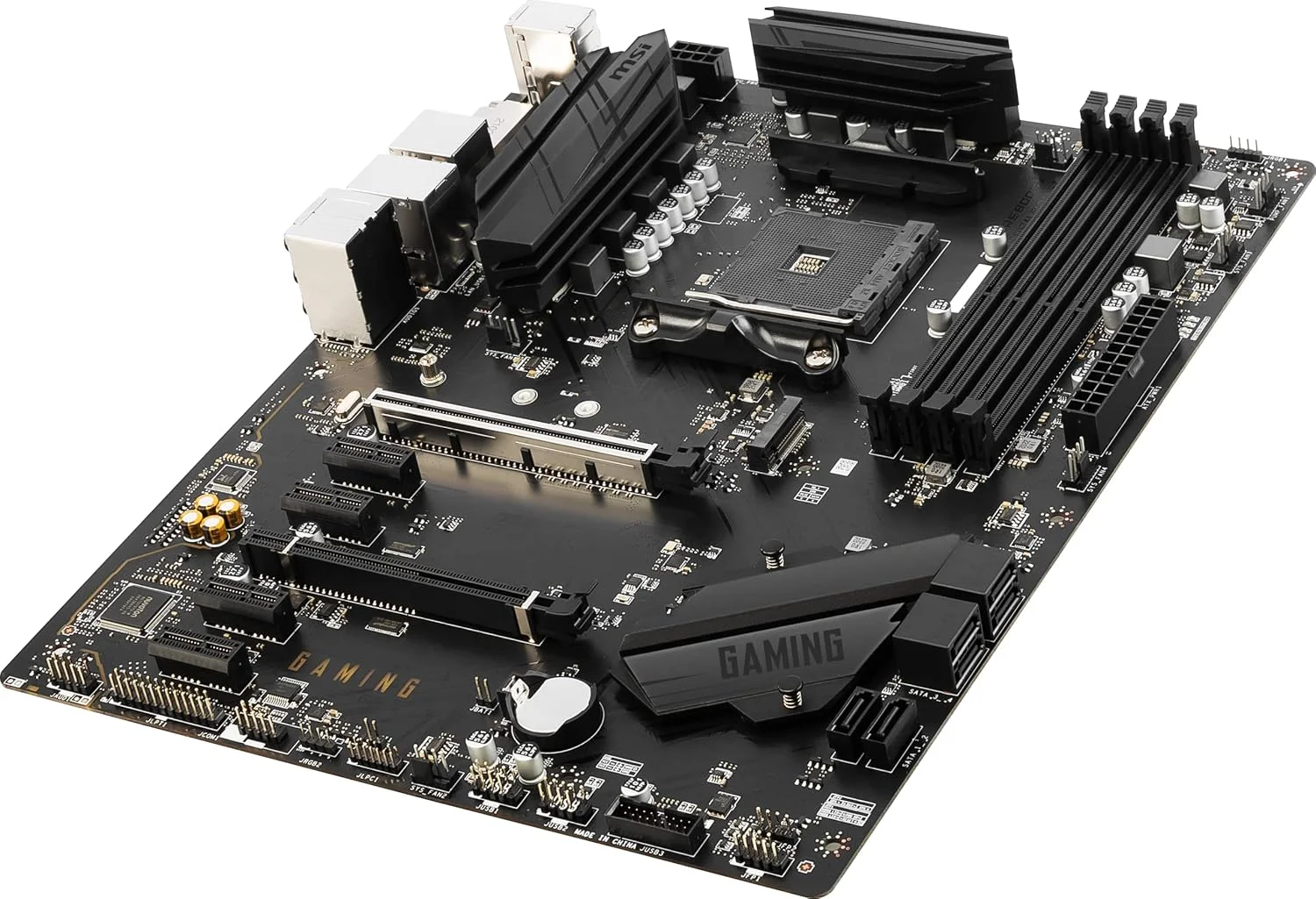 مادربرد گیمینگ MSI B550 Gaming GEN3 (AMD AM4، DDR4، PCIe 3.0، SATA 6Gb/s، M.2، USB 3.2 Gen 1، HDMI، ATX، پردازنده های AMD Ryzen سری 5000/4000)