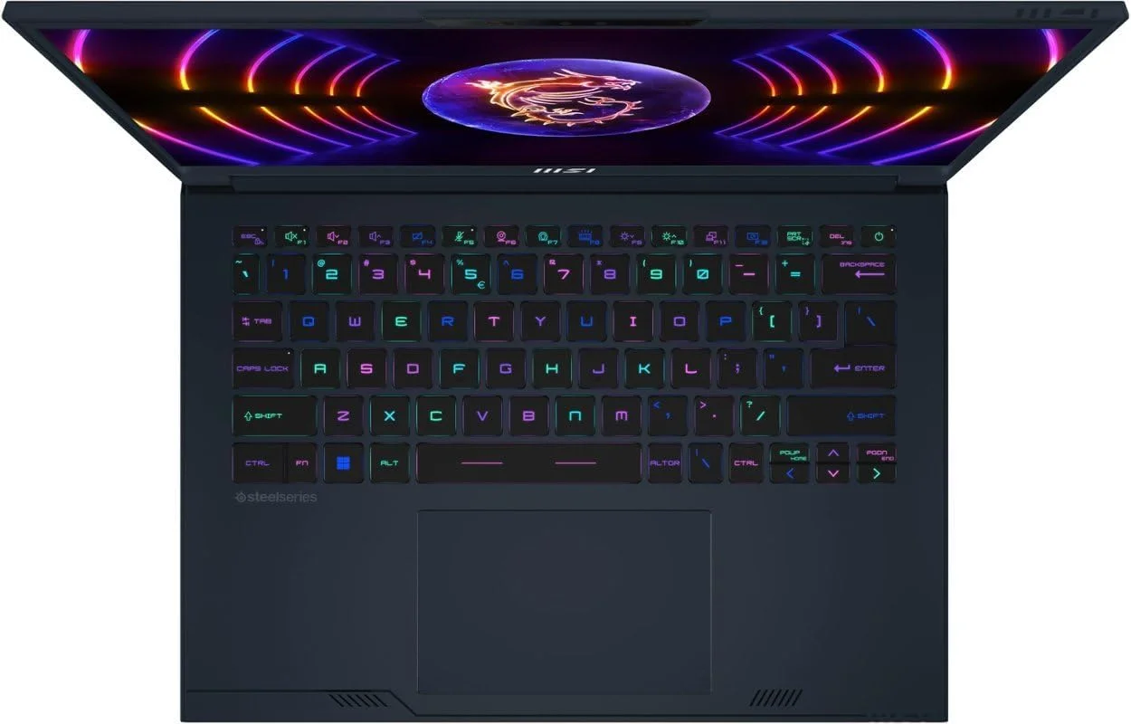 لپ تاپ گیمینگ MSI Stealth 14 Studio A13VF آبی، i7-13620H، 16 گیگابایت رم، 1 ترابایت SSD، صفحه نمایش 14.0 اینچی IPS-Level Wide UXGA (1920x1200)، GeForce RTX 4060، ویندوز 11 هوم