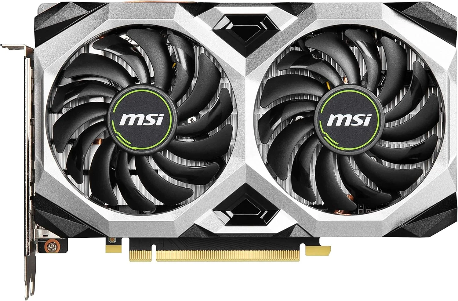 کارت گرافیک ام اس آی گیمینگ GeForce GTX 1660 Super با 192 بیت، HDMI/DP، حافظه 6GB GDDR6، پشتیبانی از HDCP، DirectX 12، دو فن، VR Ready، اورکلاک شده مدل GTX 1660 Super VENTUS XS OC, G166SVXSC
