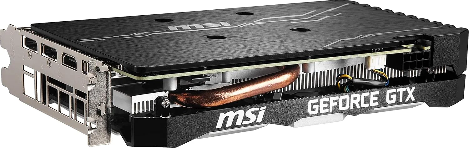 کارت گرافیک ام اس آی گیمینگ GeForce GTX 1660 Super با 192 بیت، HDMI/DP، حافظه 6GB GDDR6، پشتیبانی از HDCP، DirectX 12، دو فن، VR Ready، اورکلاک شده مدل GTX 1660 Super VENTUS XS OC, G166SVXSC