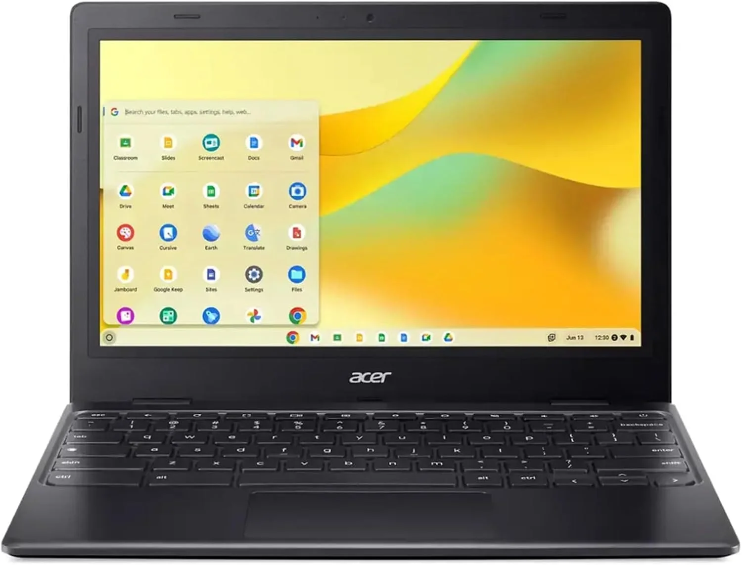 لپ تاپ Acer Chromebook 311، لپ تاپ 11.6 اینچی HD (1366x768) LCD، پردازنده Intel Celeron N4500، رم 4 گیگابایتی LPDDR4X، حافظه 64 گیگابایتی eMMC، وب کم، WiFi 5، سیستم عامل Chrome، مشکی ستاره ای، پد ماوس TWE