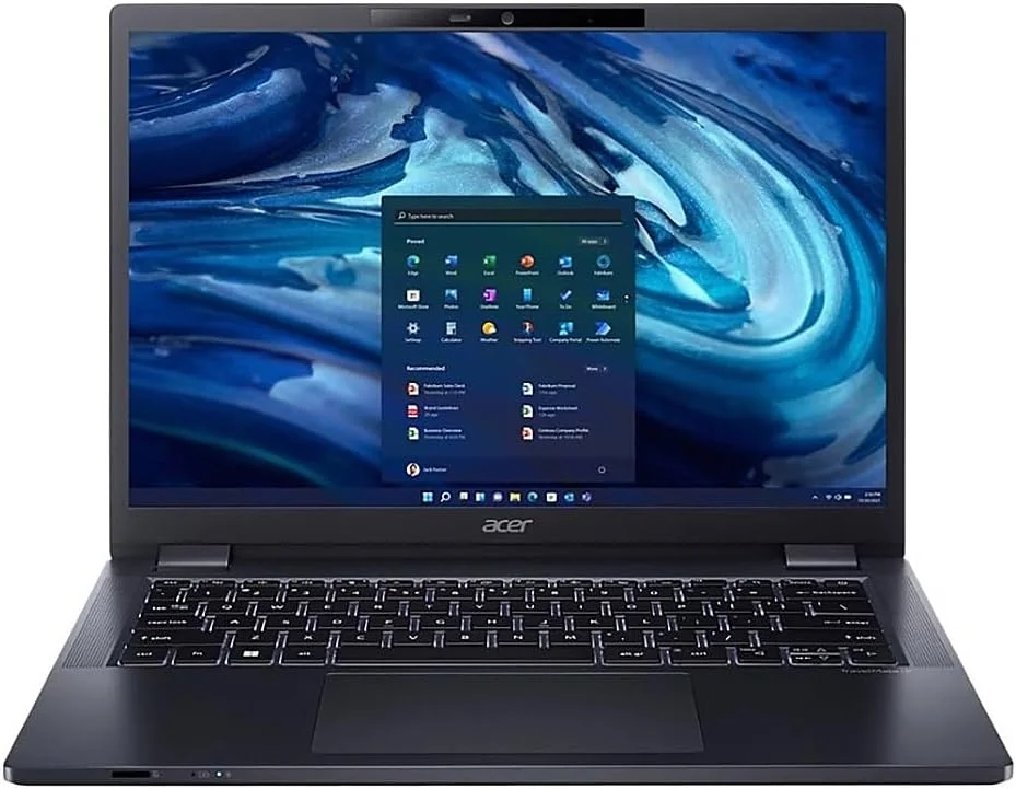 لپ تاپ تجاری Acer TravelMate P4، 14 اینچ FHD+ (Ryzen 5 PRO 6650U بهتر از i7-1255u، رم 32 گیگابایتی، SSD 1 ترابایتی، AMD Radeon 660M، اثر انگشت، توسعه دهنده USB، ویندوز 11 پرو) - ایده آل برای کار و متخصصان لپ تاپ تجاری Acer TravelMate P4، 14 اینچ FHD+ (Ryzen 5 PRO 6650U بهتر از i7-1255u، رم 32 گیگابایتی، SSD 1 ترابایتی، AMD Radeon 660M، اثر انگشت، توسعه دهنده USB، ویندوز 11 پرو) - ایده آل برای کار و متخصصان
