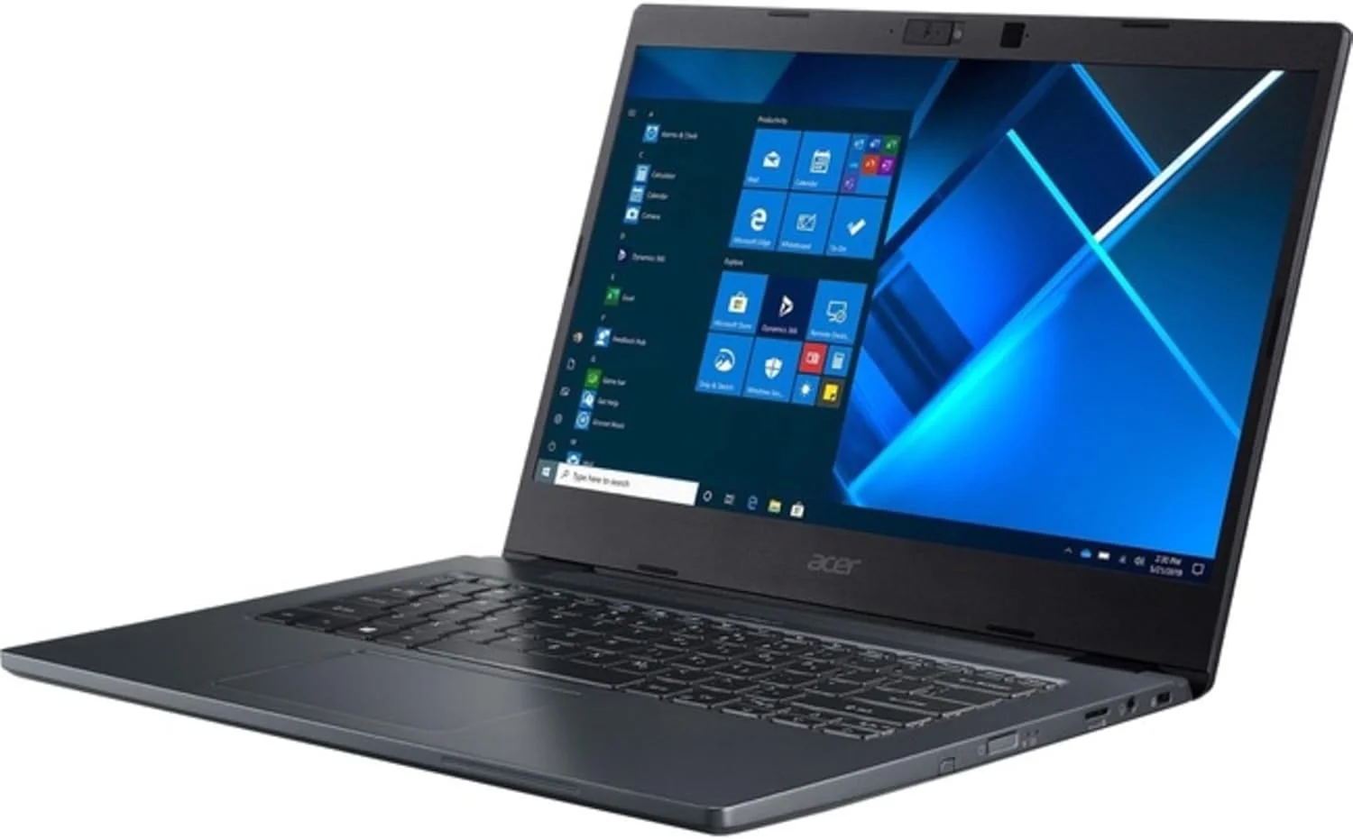 لپ تاپ 14 اینچی Acer TravelMate P4 P414-51 TMP414-51-56E0 - Full HD - 1920 x 1080 - Intel Core i5 نسل 11 i5-1135G7 چهار هسته ای [4 هسته] 2.40 گیگاهرتز - 16 گیگابایت رم - 512 گیگابایت SSD - آبی تخته سنگی