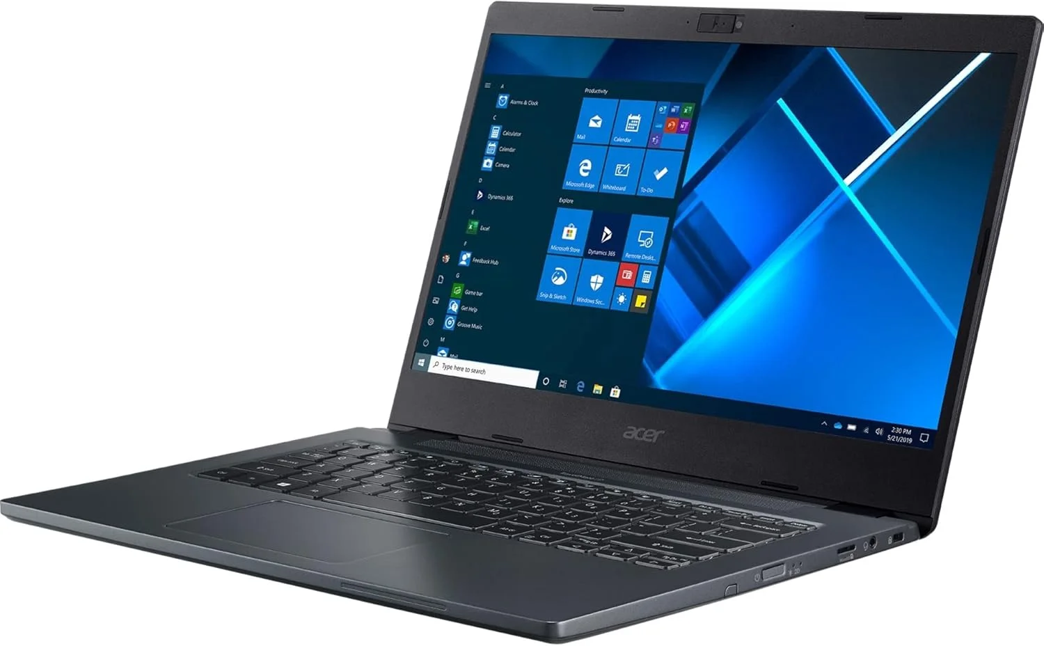 لپ تاپ 14 اینچی Acer TravelMate P4 P414-51 TMP414-51-527C - Full HD - 1920 x 1080 - Intel Core i5 نسل 11 i5-1135G7 چهار هسته ای (4 هسته) 2.40 گیگاهرتز - 16 گیگابایت رم - 512 گیگابایت SSD - آبی تیره