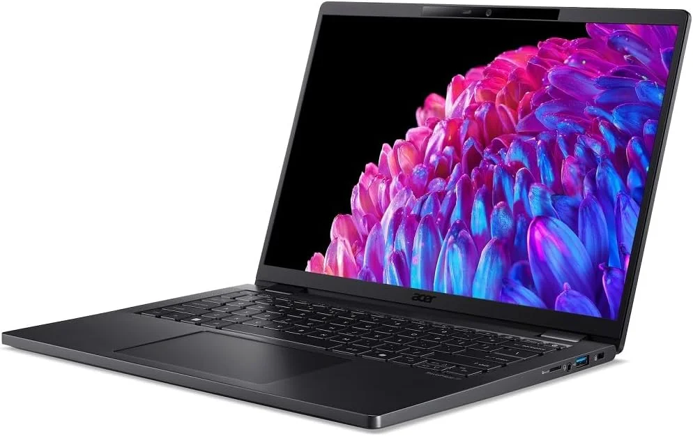 لپ تاپ Acer TravelMate P6 با صفحه نمایش 14 اینچ 16:10، پردازنده 5-125H، رم 16 گیگابایت، حافظه SSD 512 گیگابایت و ویندوز 11 پرو - 16 گیگابایت (NX.B5LEG.001)