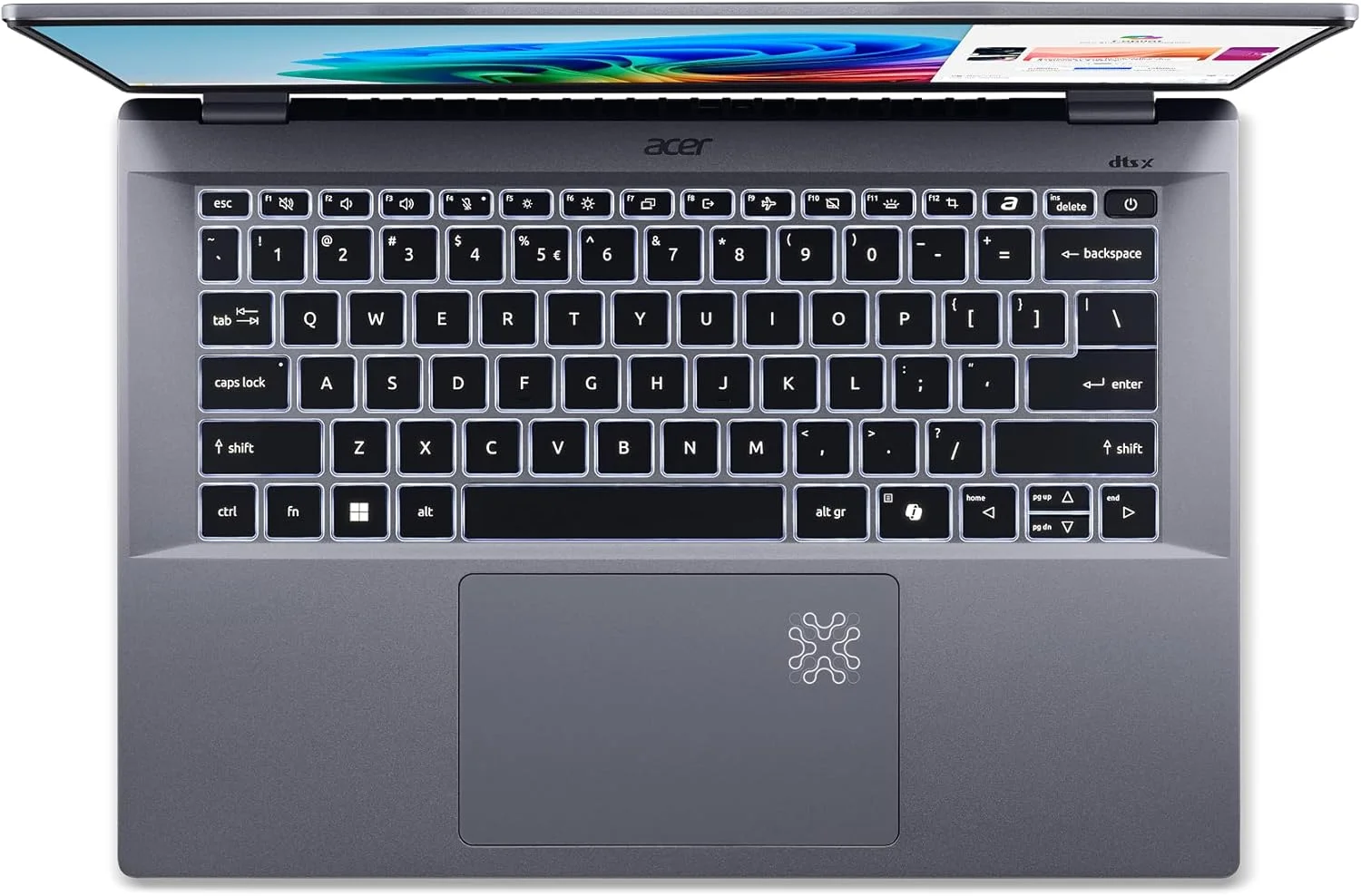 لپ تاپ ایسر Swift Go 14 AI Copilot+ PC | نمایشگر 14.5 اینچی 2.5K با نرخ 120 هرتز | تجربه های هوش مصنوعی را آزاد کنید | پردازنده 8 هسته ای Qualcomm Snapdragon X Plus | رم 16 گیگابایتی | حافظه SSD 1 ترابایتی نسل 4 | Wi-Fi 7 | ویندوز 11 هوم | SFG14-01-X006
