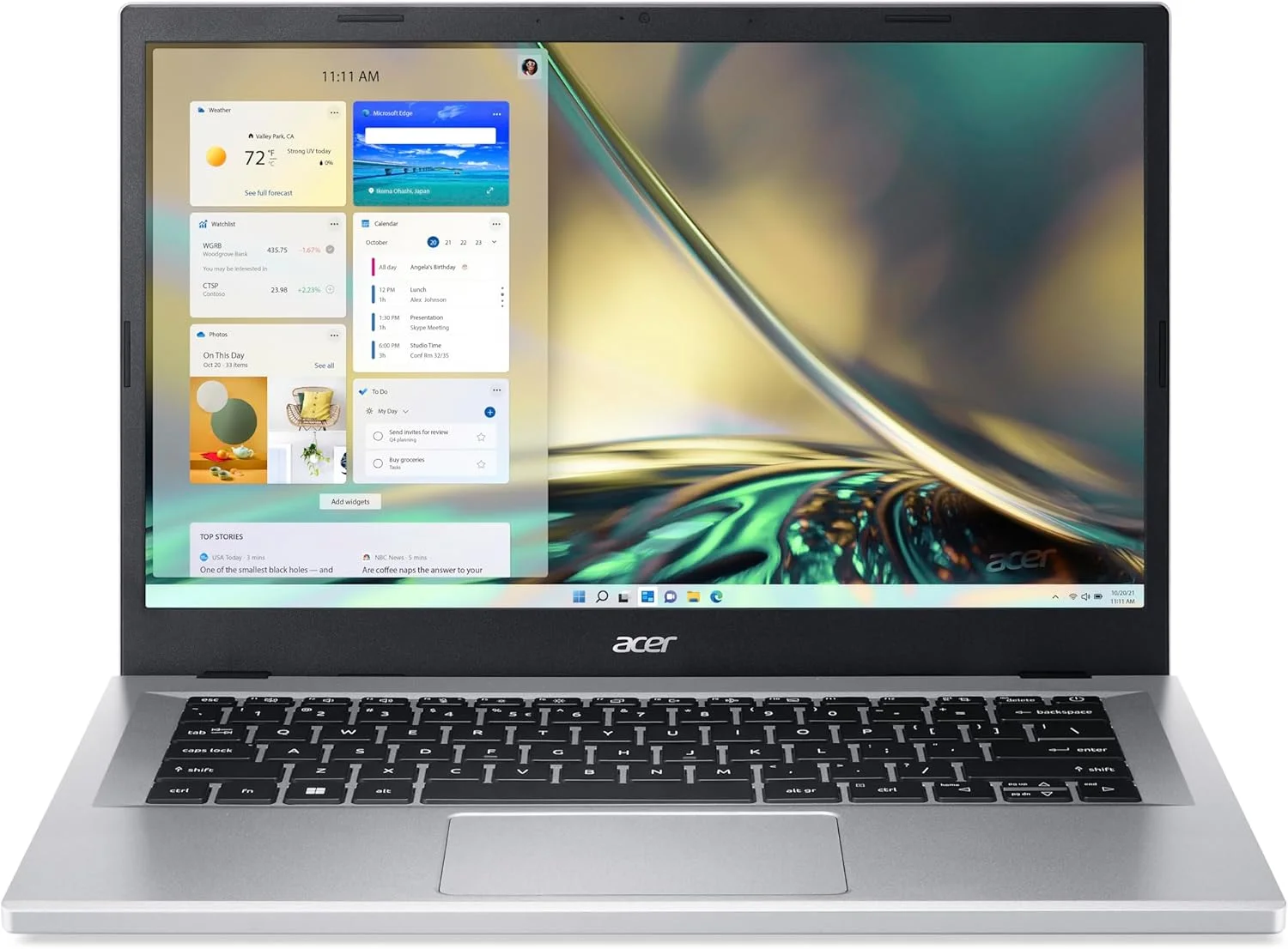 لپ تاپ 15.6 اینچی Acer Aspire 3 A315 - پردازنده Intel Core i5-1235U، رم 8 گیگابایتی، حافظه SSD 512 گیگابایتی، گرافیک Intel Iris XE، صفحه کلید انگلیسی-عربی، نقره ای خالص