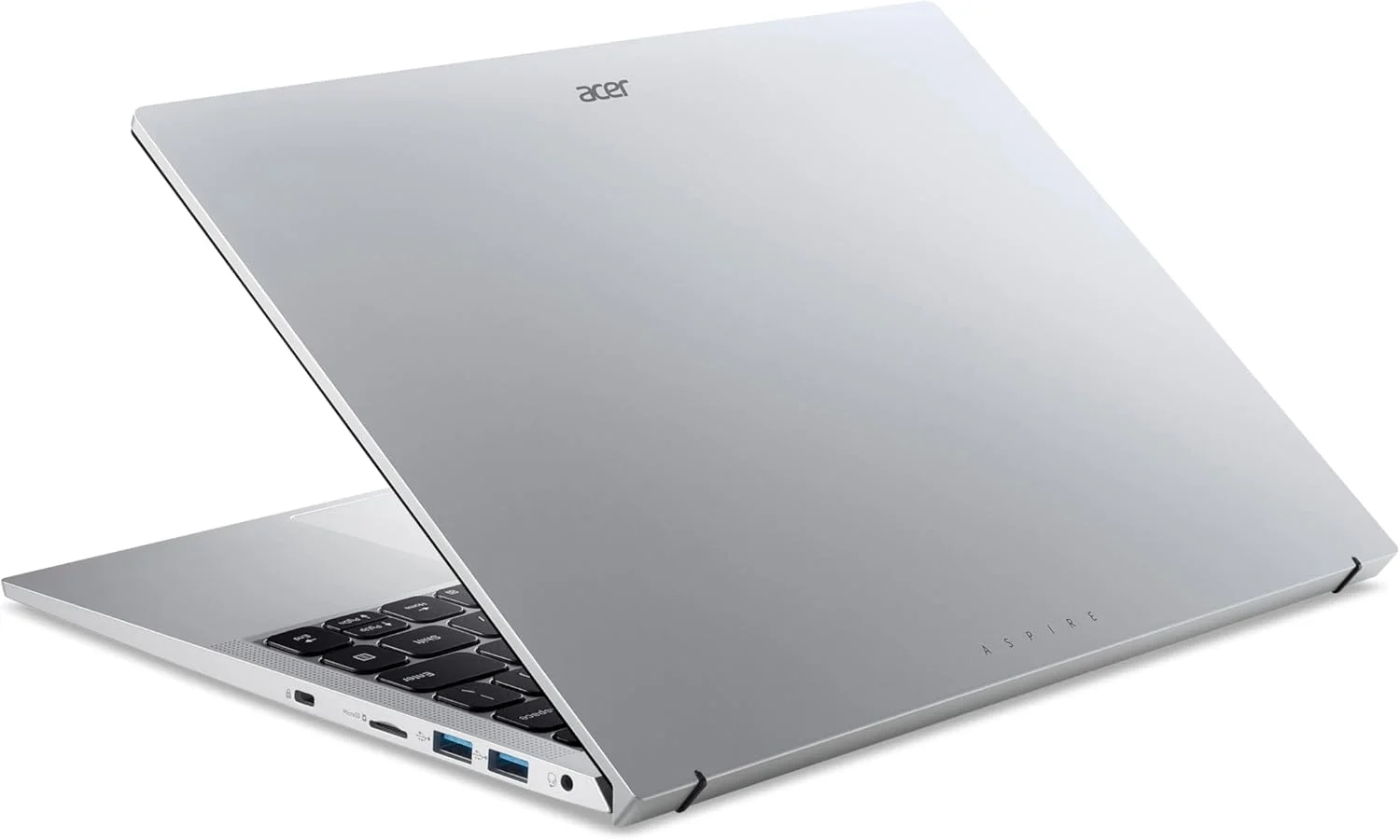 لپ تاپ Acer Aspire Lite AL14 با پردازنده نسل چهاردهم Intel Core 3-N355 هشت هسته ای تا 3.9 گیگاهرتز/8 گیگابایت رم DDR5/512 گیگابایت حافظه SSD/گرافیک Intel/صفحه نمایش 14 اینچی WUXGA IPS SlimBezel/WiFi-6/ویندوز 11 هوم/نقره ای روشن