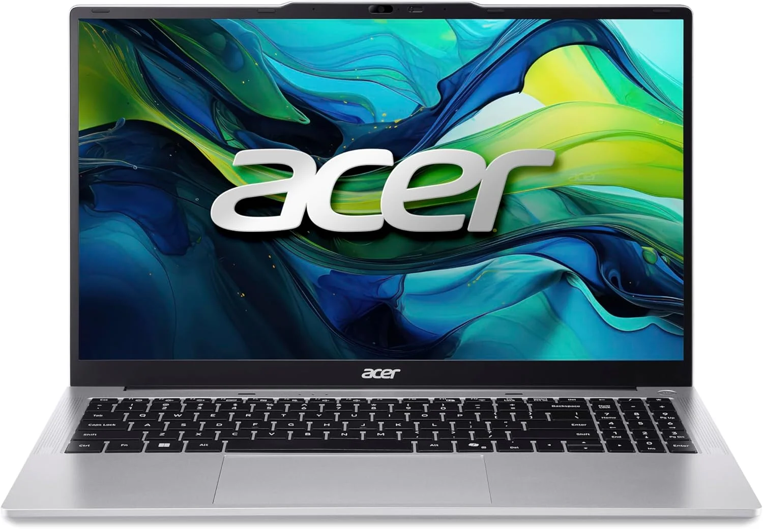 لپ تاپ Acer Aspire Lite AL15 اینتل سلرون N4500 دو هسته ای تا 2.8 گیگاهرتز/ 4 گیگابایت رم LPDDR4X/ 128 گیگابایت حافظه eMMC/ گرافیک Intel UHD/ صفحه نمایش 15.6 اینچی FHD IPS SlimBezel/ ویندوز 11S/ خاکستری استیل + MS365 با لایسنس 1 ساله