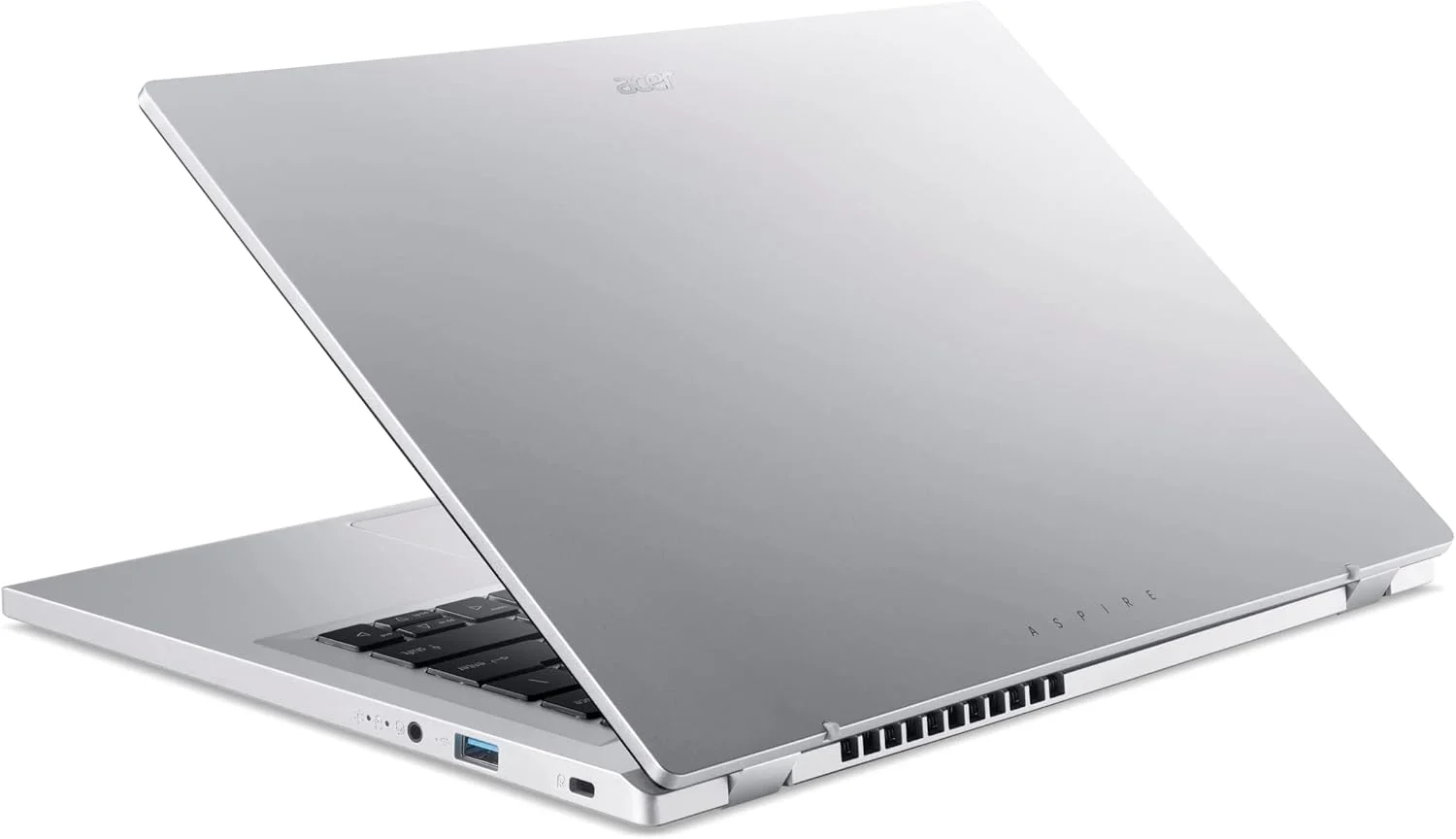 لپ تاپ 15.6 اینچی Acer Aspire 3 A315 - پردازنده Intel Core i5-1235U، رم 8 گیگابایتی، حافظه SSD 512 گیگابایتی، گرافیک Intel Iris XE، صفحه کلید انگلیسی-عربی، نقره ای خالص