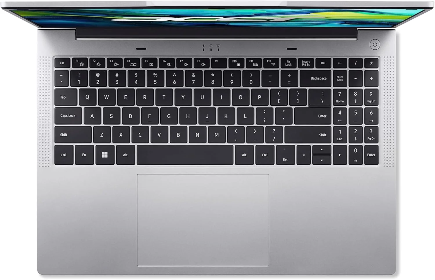 لپ تاپ Acer Aspire Lite AL16 نسل سیزدهم Intel Core i5-1334U با 10 هسته تا 4.6 گیگاهرتز / 8 گیگابایت رم DDR5 / 512 گیگابایت حافظه SSD / گرافیک Intel Iris XE / صفحه نمایش 16 اینچی WUXGA IPS SlimBezel / ویندوز 11 هوم / WiFi-6 / نقره ای خالص