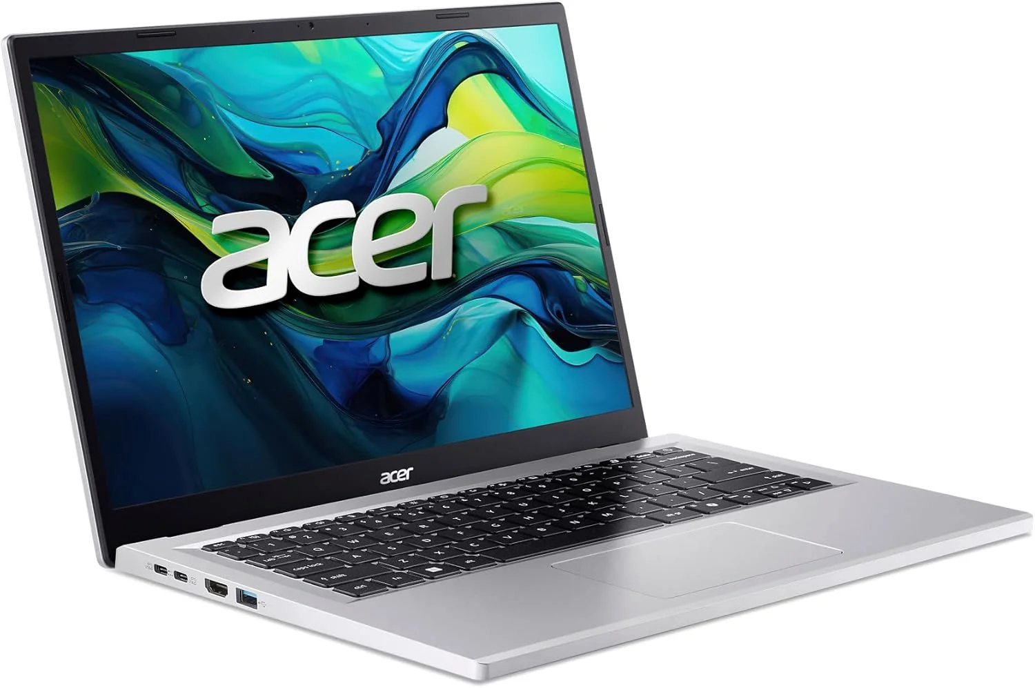 لپ تاپ ایسر Aspire Go 14 با قابلیت هوش مصنوعی | صفحه نمایش 14.0 اینچی WUXGA (1920 x 1200) IPS | پردازنده Intel Core i5-13420H | کارت گرافیک Intel UHD | 16 گیگابایت DDR5 | 512 گیگابایت PCIe Gen4 SSD | Wi-Fi 6 | ویندوز 11 Home | AG14-71P-57L1