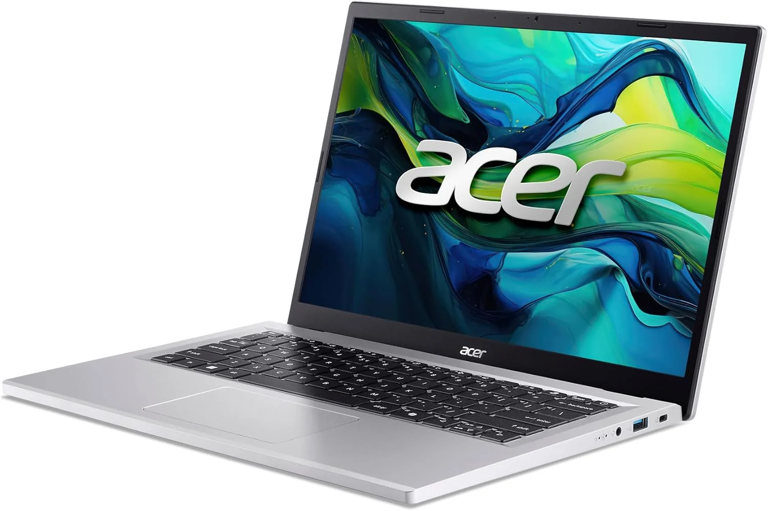 لپ تاپ ایسر Aspire Go 14 با قابلیت هوش مصنوعی | صفحه نمایش 14.0 اینچی WUXGA (1920 x 1200) IPS | پردازنده Intel Core i5-13420H | کارت گرافیک Intel UHD | 16 گیگابایت DDR5 | 512 گیگابایت PCIe Gen4 SSD | Wi-Fi 6 | ویندوز 11 Home | AG14-71P-57L1