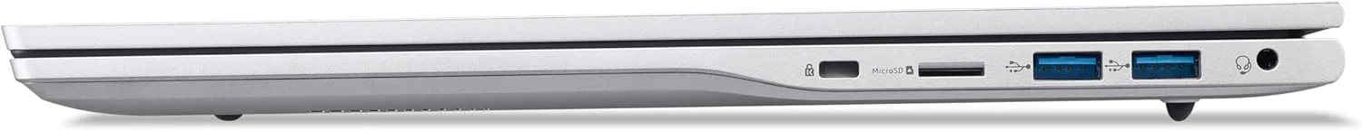 لپ تاپ Acer Aspire Lite AL16 نسل سیزدهم Intel Core i5-1334U با 10 هسته تا 4.6 گیگاهرتز / 8 گیگابایت رم DDR5 / 512 گیگابایت حافظه SSD / گرافیک Intel Iris XE / صفحه نمایش 16 اینچی WUXGA IPS SlimBezel / ویندوز 11 هوم / WiFi-6 / نقره ای خالص