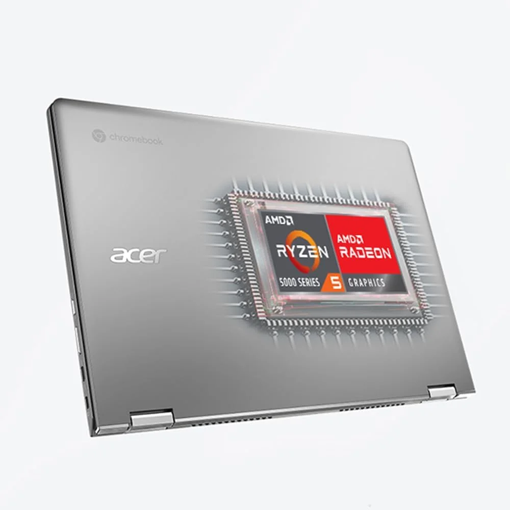 لپ تاپ Acer Chromebook Spin 514 CP514-3HH-R6VK | AMD Ryzen 5 5625C | صفحه نمایش لمسی 14 اینچی FHD IPS | 8 گیگابایت LPDDR4X | 128 گیگابایت eMMC | Wi-Fi 6 | وب کم FHD | پورت HDMI | صفحه کلید با نور پس زمینه | Chrome OS | کیف لپ تاپ Acer Chromebook Spin 514 CP514-3HH-R6VK | AMD Ryzen 5 5625C | صفحه نمایش لمسی 14 اینچی FHD IPS | 8 گیگابایت LPDDR4X | 128 گیگابایت eMMC | Wi-Fi 6 | وب کم FHD | پورت HDMI | صفحه کلید با نور پس زمینه | Chrome OS | کیف