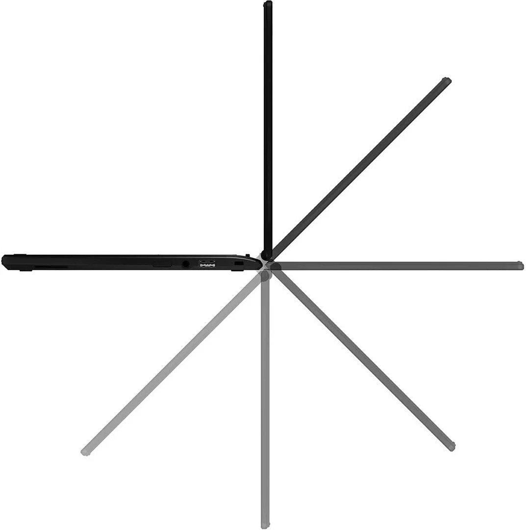 لپ تاپ تبدیل پذیر Chromebook R 11 ایسر (بازسازی شده)، Celeron N3060، صفحه نمایش لمسی 11.6 اینچی HD، 4 گیگابایت DDR3L، 32 گیگابایت eMMC، C738T-C7KD