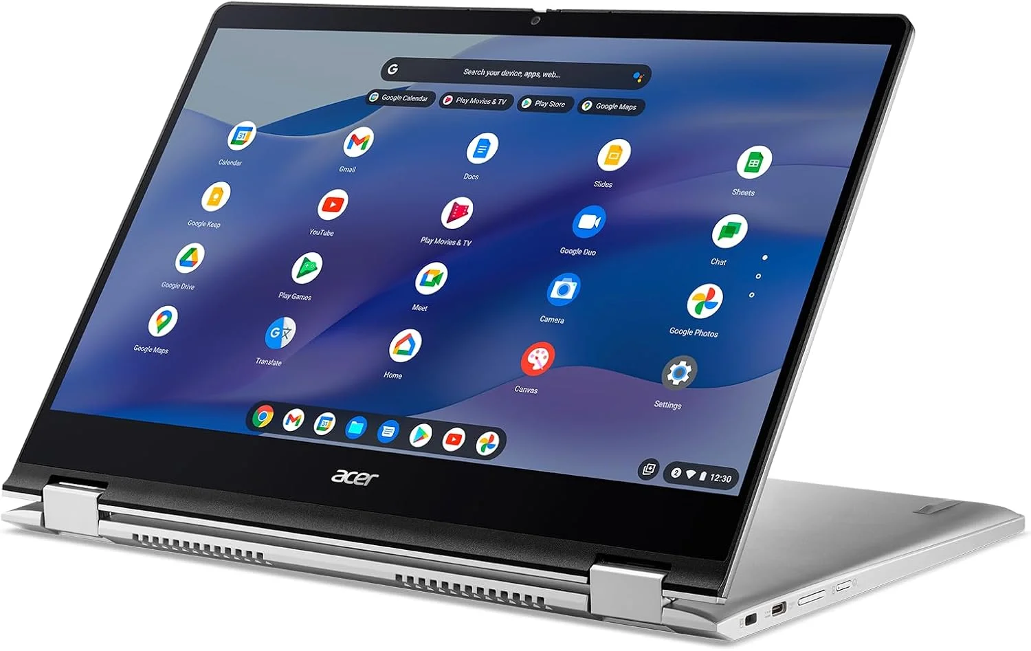 لپ تاپ Acer Chromebook Spin 514 CP514-3HH-R6VK | AMD Ryzen 5 5625C | صفحه نمایش لمسی 14 اینچی FHD IPS | 8 گیگابایت LPDDR4X | 128 گیگابایت eMMC | Wi-Fi 6 | وب کم FHD | پورت HDMI | صفحه کلید با نور پس زمینه | Chrome OS | کیف لپ تاپ Acer Chromebook Spin 514 CP514-3HH-R6VK | AMD Ryzen 5 5625C | صفحه نمایش لمسی 14 اینچی FHD IPS | 8 گیگابایت LPDDR4X | 128 گیگابایت eMMC | Wi-Fi 6 | وب کم FHD | پورت HDMI | صفحه کلید با نور پس زمینه | Chrome OS | کیف