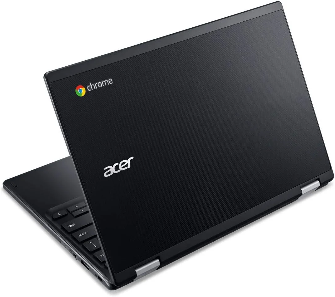 لپ تاپ تبدیل پذیر Chromebook R 11 ایسر (بازسازی شده)، Celeron N3060، صفحه نمایش لمسی 11.6 اینچی HD، 4 گیگابایت DDR3L، 32 گیگابایت eMMC، C738T-C7KD