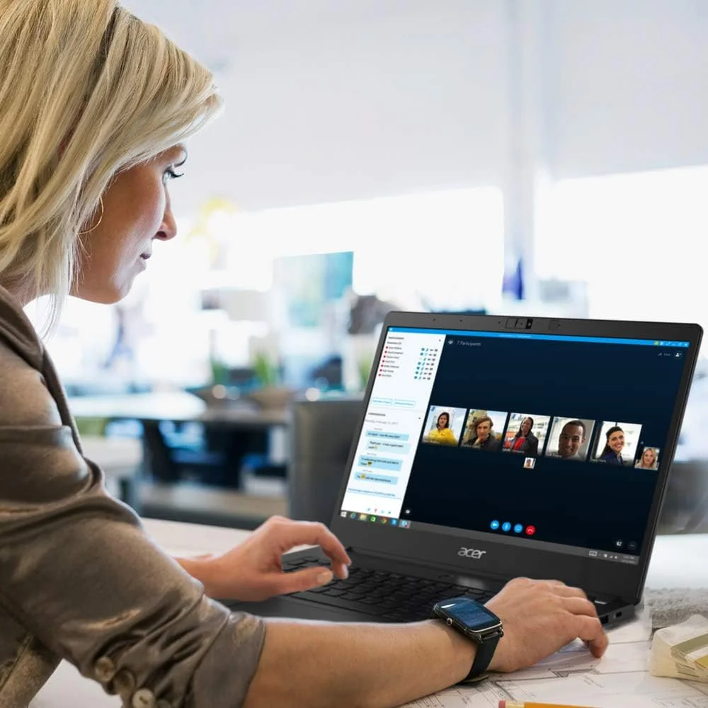 لپ تاپ تجاری سبک و باریک Acer TravelMate P6، صفحه نمایش 14 اینچی FHD IPS، پردازنده Intel Core i7-8565U، رم 16 گیگابایتی DDR4، حافظه SSD 512 گیگابایتی، باتری 20 ساعته، ویندوز 10 پرو، TMP 2.0، استاندارد نظامی، حسگر اثر انگشت، TMP614-51-7294 لپ تاپ تجاری سبک و باریک Acer TravelMate P6، صفحه نمایش 14 اینچی FHD IPS، پردازنده Intel Core i7-8565U، رم 16 گیگابایتی DDR4، حافظه SSD 512 گیگابایتی، باتری 20 ساعته، ویندوز 10 پرو، TMP 2.0، استاندارد نظامی، حسگر اثر انگشت، TMP614-51-7294