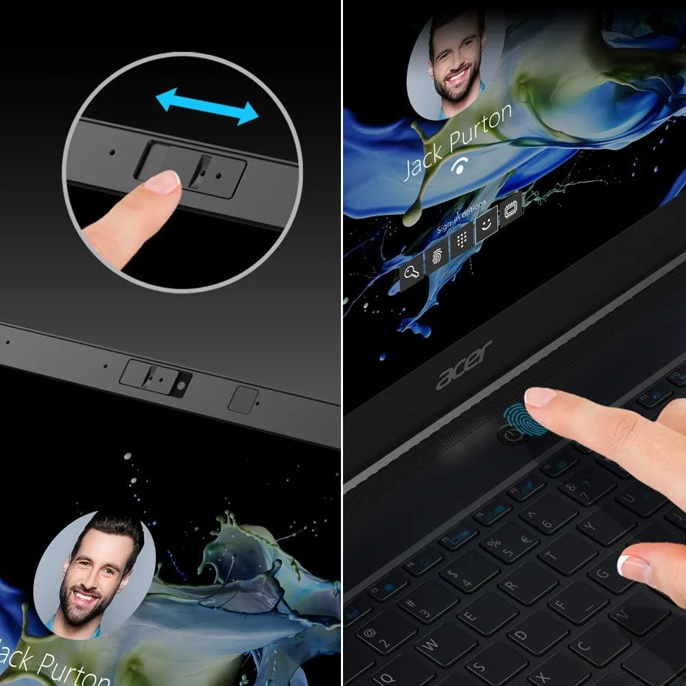 لپ تاپ تجاری سبک و باریک Acer TravelMate P6، صفحه نمایش 14 اینچی FHD IPS، پردازنده Intel Core i7-8565U، رم 16 گیگابایتی DDR4، حافظه SSD 512 گیگابایتی، باتری 20 ساعته، ویندوز 10 پرو، TMP 2.0، استاندارد نظامی، حسگر اثر انگشت، TMP614-51-7294 لپ تاپ تجاری سبک و باریک Acer TravelMate P6، صفحه نمایش 14 اینچی FHD IPS، پردازنده Intel Core i7-8565U، رم 16 گیگابایتی DDR4، حافظه SSD 512 گیگابایتی، باتری 20 ساعته، ویندوز 10 پرو، TMP 2.0، استاندارد نظامی، حسگر اثر انگشت، TMP614-51-7294