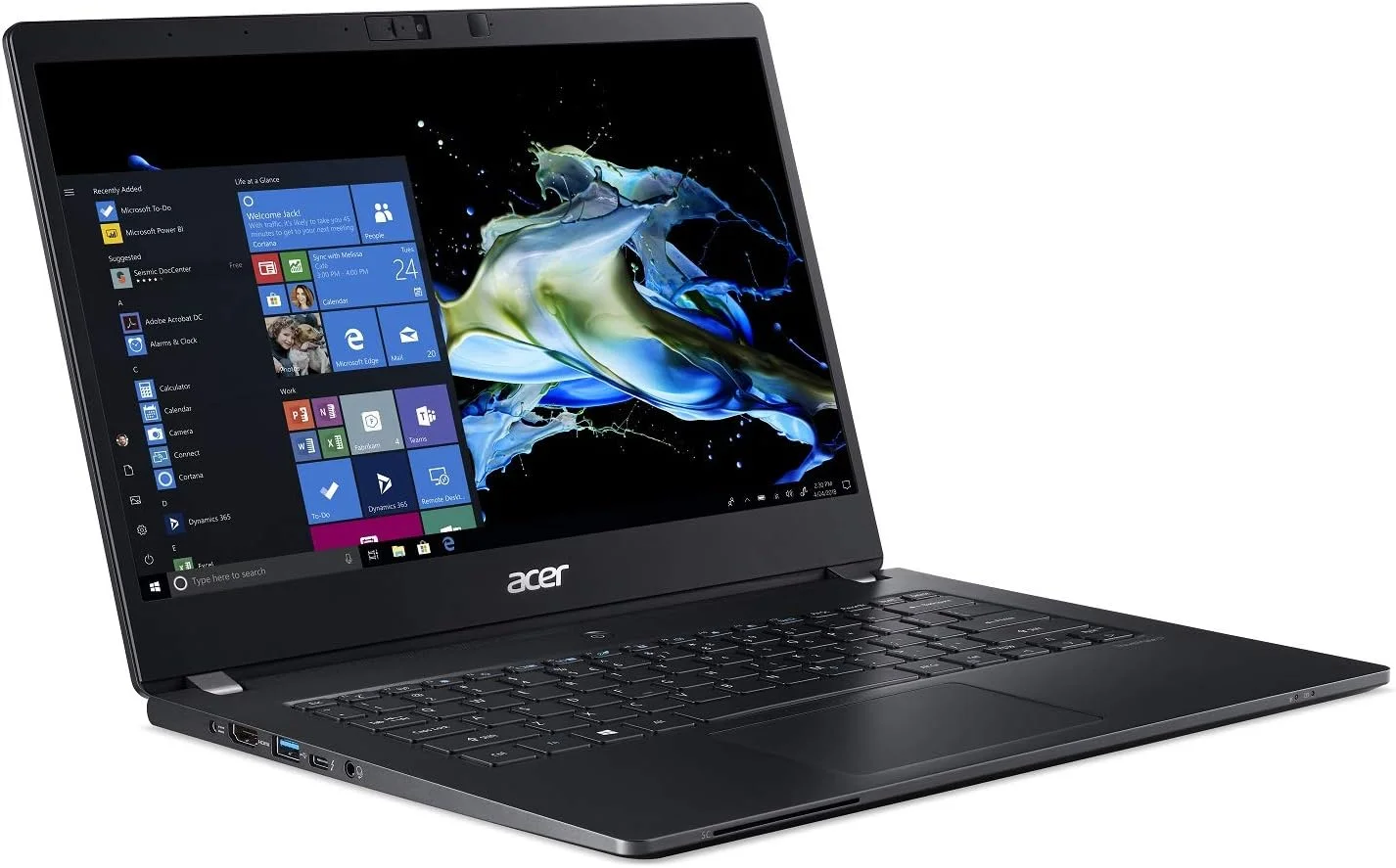 لپ تاپ تجاری سبک و باریک Acer TravelMate P6، صفحه نمایش 14 اینچی FHD IPS، پردازنده Intel Core i7-8565U، رم 16 گیگابایتی DDR4، حافظه SSD 512 گیگابایتی، باتری 20 ساعته، ویندوز 10 پرو، TMP 2.0، استاندارد نظامی، حسگر اثر انگشت، TMP614-51-7294 لپ تاپ تجاری سبک و باریک Acer TravelMate P6، صفحه نمایش 14 اینچی FHD IPS، پردازنده Intel Core i7-8565U، رم 16 گیگابایتی DDR4، حافظه SSD 512 گیگابایتی، باتری 20 ساعته، ویندوز 10 پرو، TMP 2.0، استاندارد نظامی، حسگر اثر انگشت، TMP614-51-7294