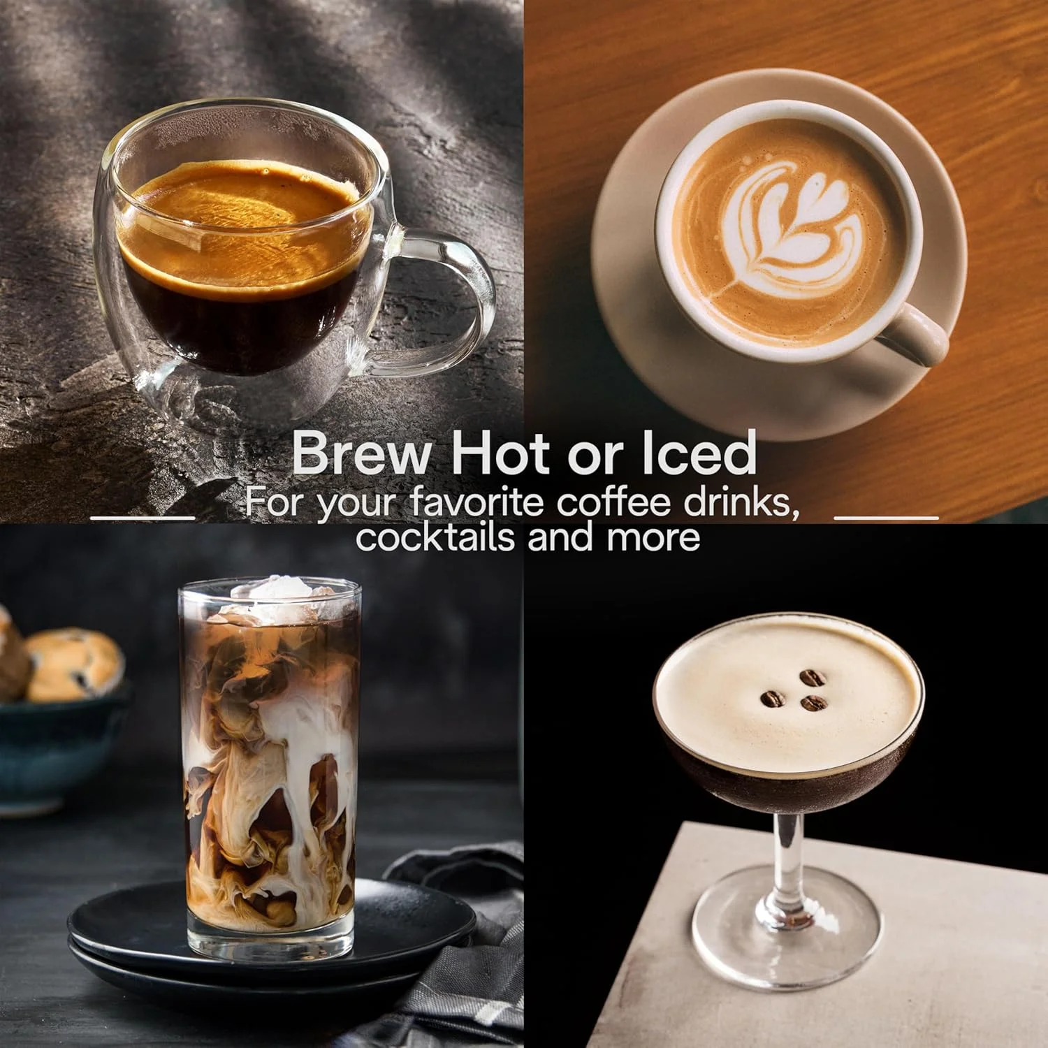 دستگاه اسپرسوساز دلونگی Dedica Arte - نازل فوم شیر MyLatteArt، میله بخار دقیق، تمپر فولادی - اسپرسو، کاپوچینو و لاته آرت عالی را در خانه ایجاد کنید - EC885.M