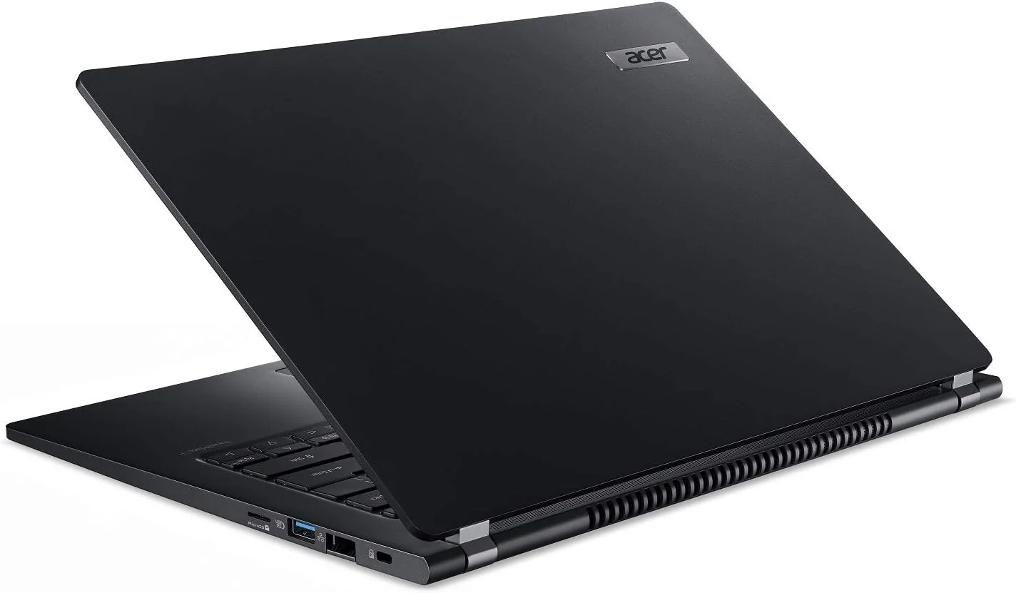 لپ تاپ تجاری سبک و باریک Acer TravelMate P6، صفحه نمایش 14 اینچی FHD IPS، پردازنده Intel Core i7-8565U، رم 16 گیگابایتی DDR4، حافظه SSD 512 گیگابایتی، باتری 20 ساعته، ویندوز 10 پرو، TMP 2.0، استاندارد نظامی، حسگر اثر انگشت، TMP614-51-7294 لپ تاپ تجاری سبک و باریک Acer TravelMate P6، صفحه نمایش 14 اینچی FHD IPS، پردازنده Intel Core i7-8565U، رم 16 گیگابایتی DDR4، حافظه SSD 512 گیگابایتی، باتری 20 ساعته، ویندوز 10 پرو، TMP 2.0، استاندارد نظامی، حسگر اثر انگشت، TMP614-51-7294